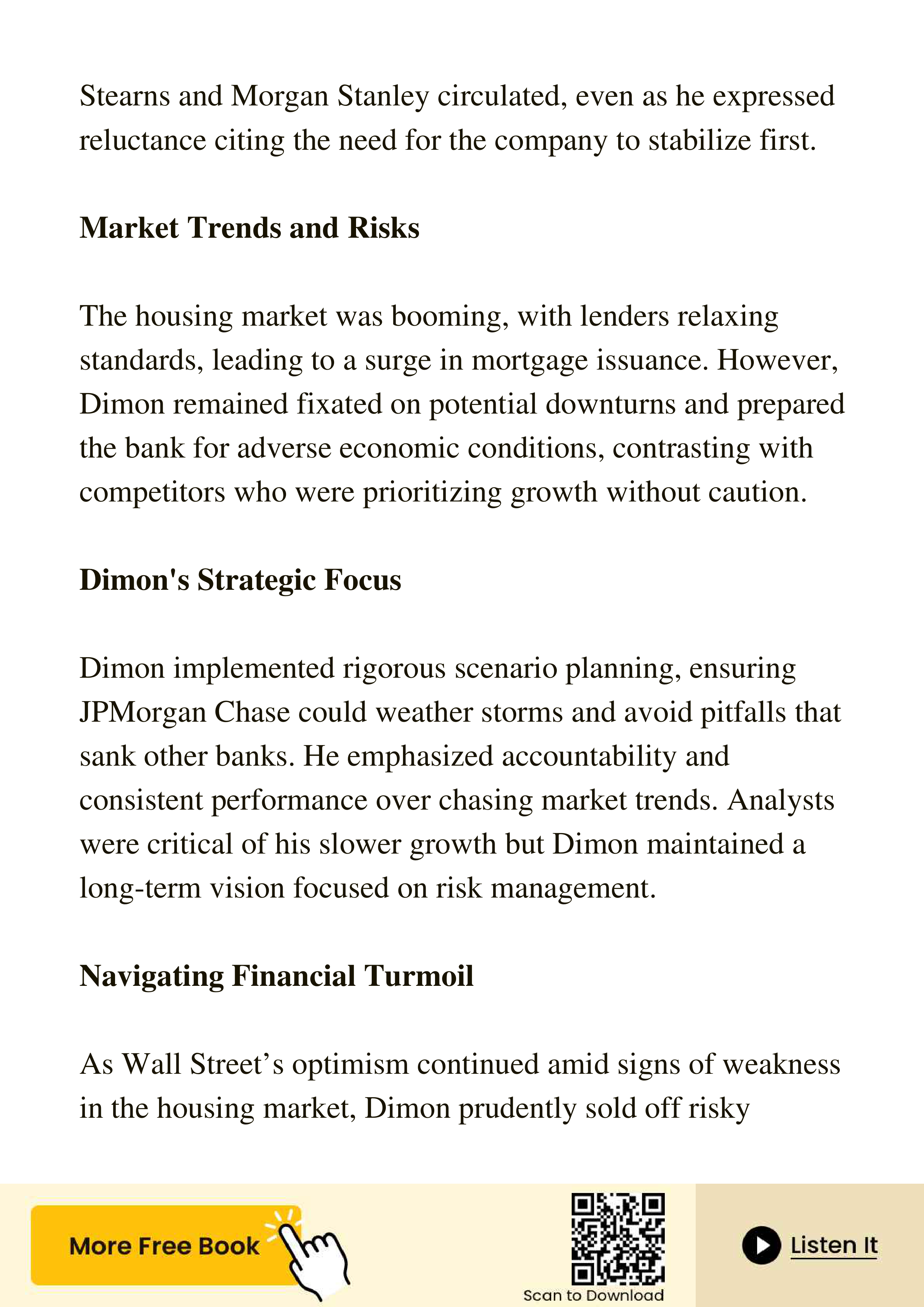 JPMorgan Chase Jamie Dimon Last Man Standing Biography — page 49