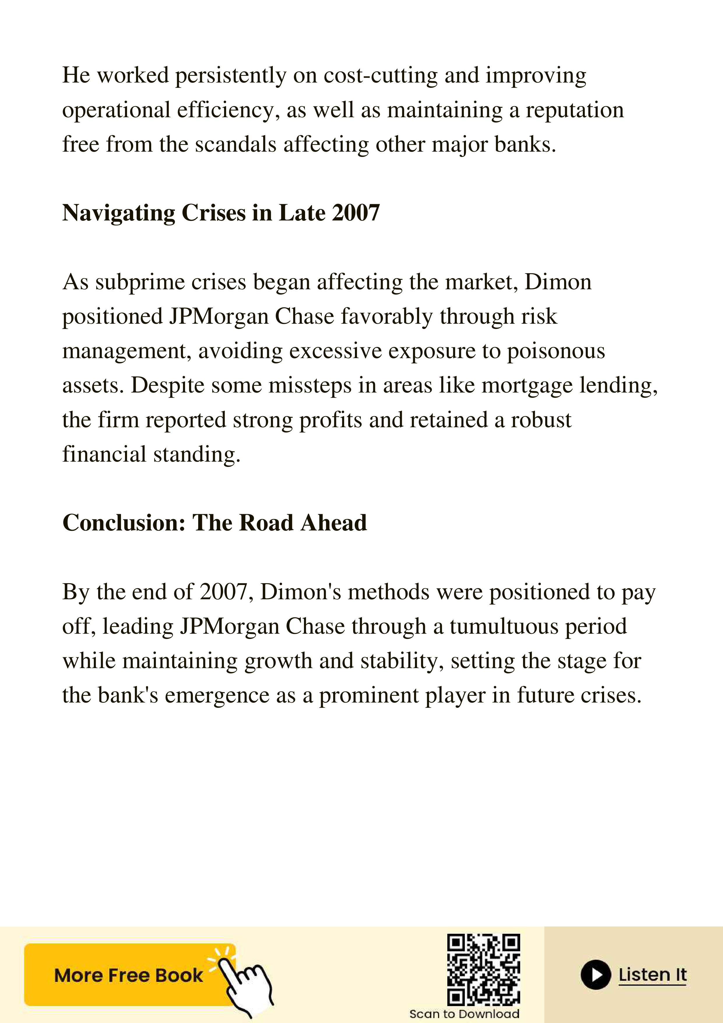JPMorgan Chase Jamie Dimon Last Man Standing Biography — page 51