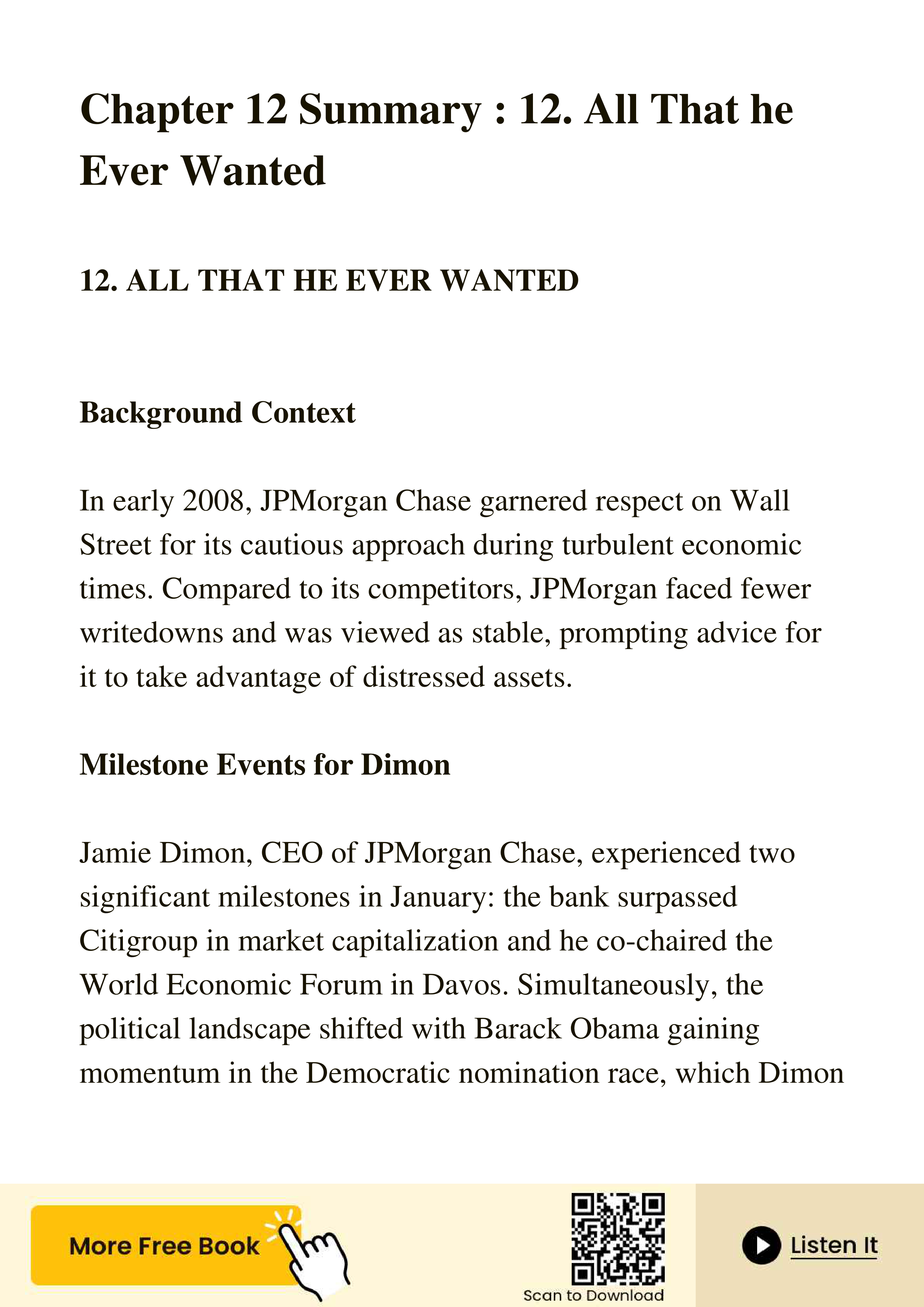 JPMorgan Chase Jamie Dimon Last Man Standing Biography — page 53