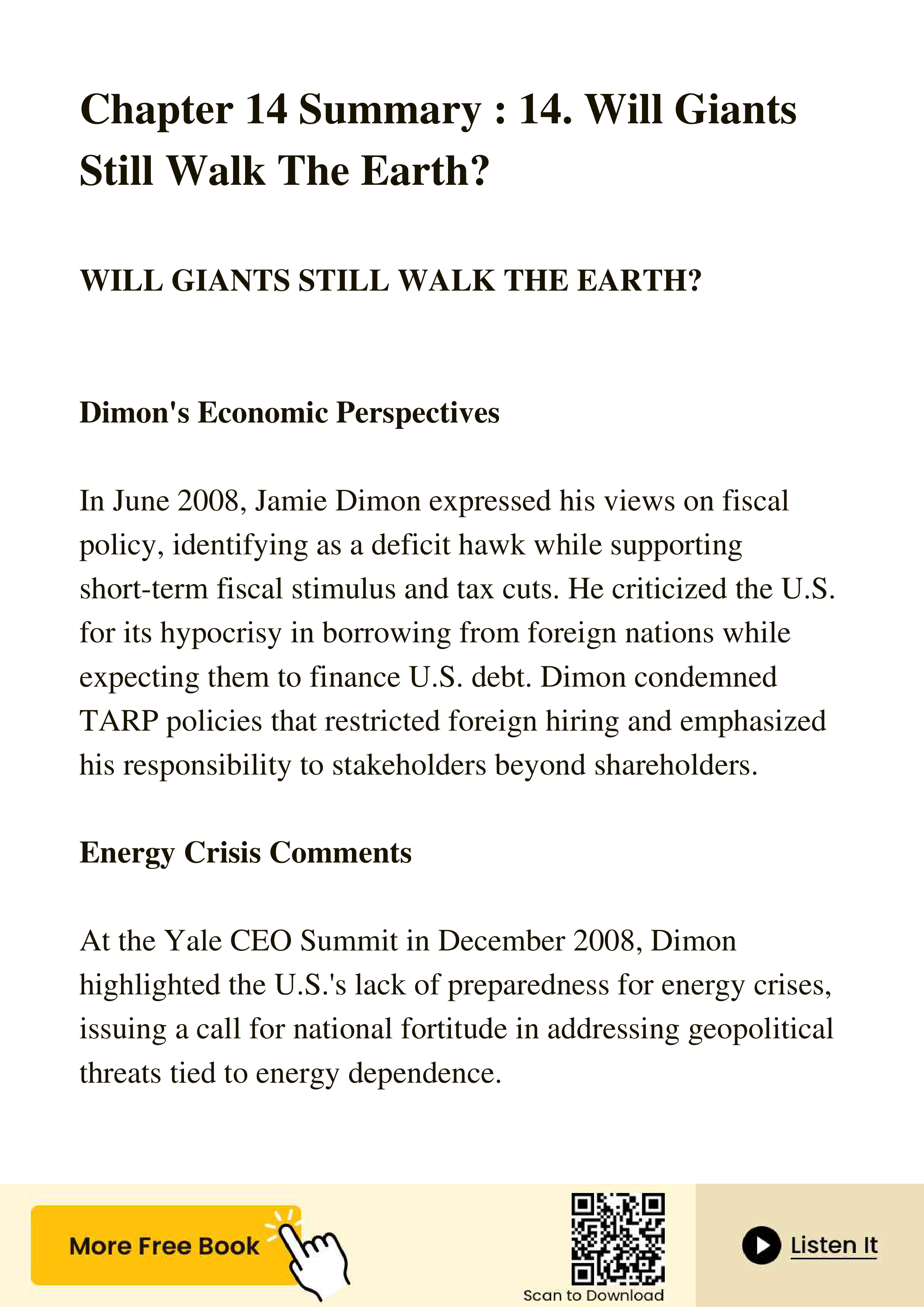 JPMorgan Chase Jamie Dimon Last Man Standing Biography — page 59