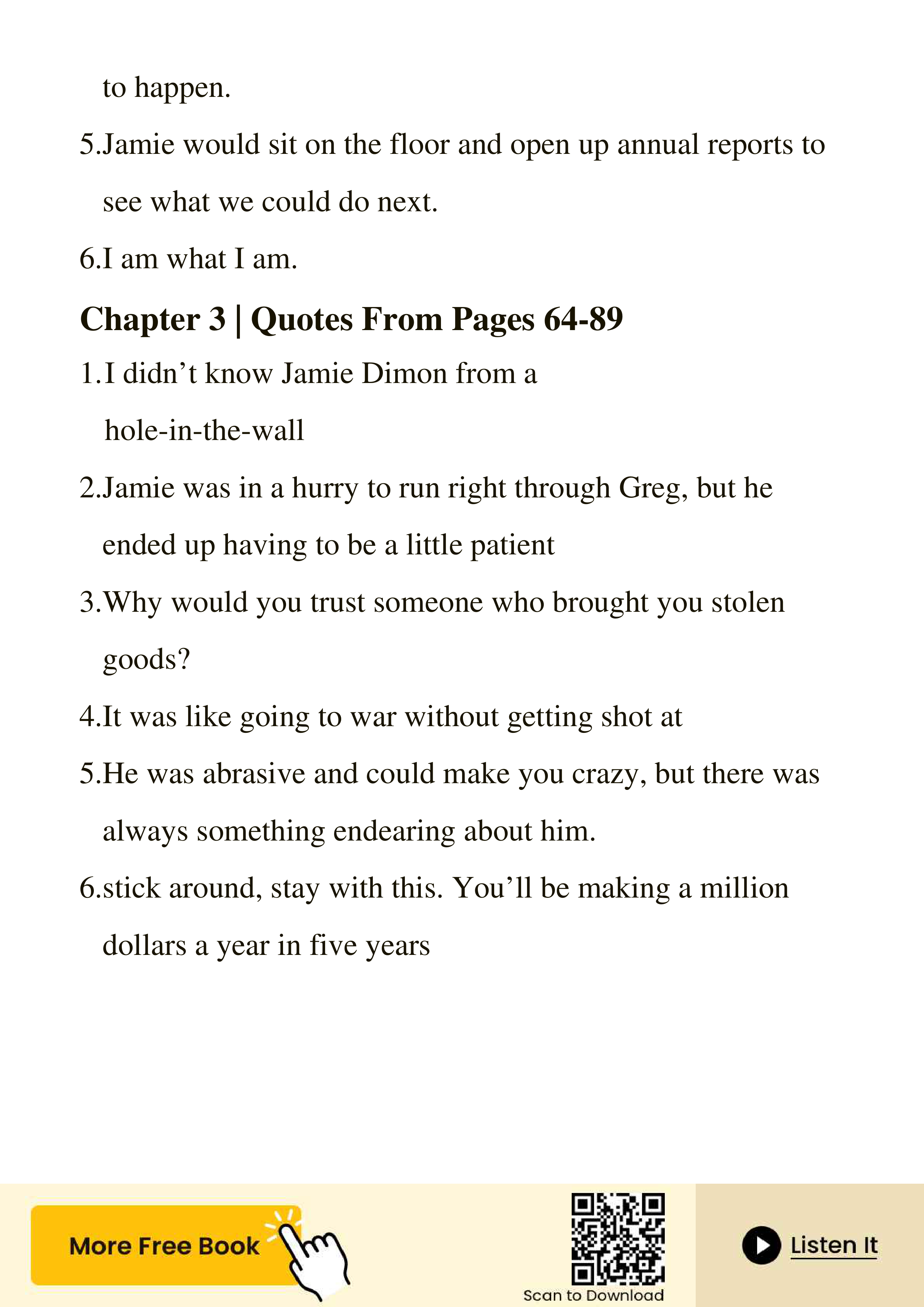 JPMorgan Chase Jamie Dimon Last Man Standing Biography — page 67