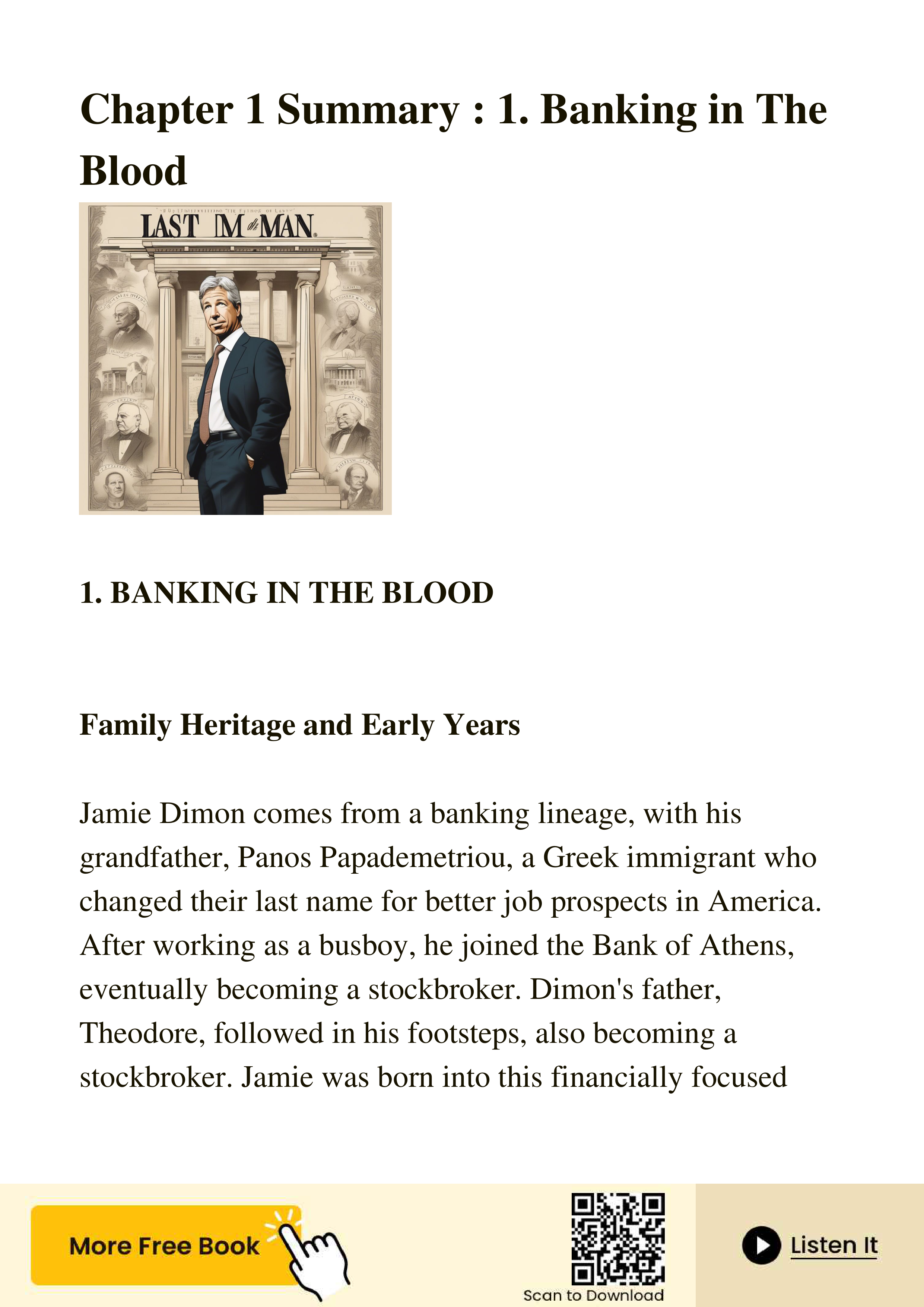 JPMorgan Chase Jamie Dimon Last Man Standing Biography — page 7