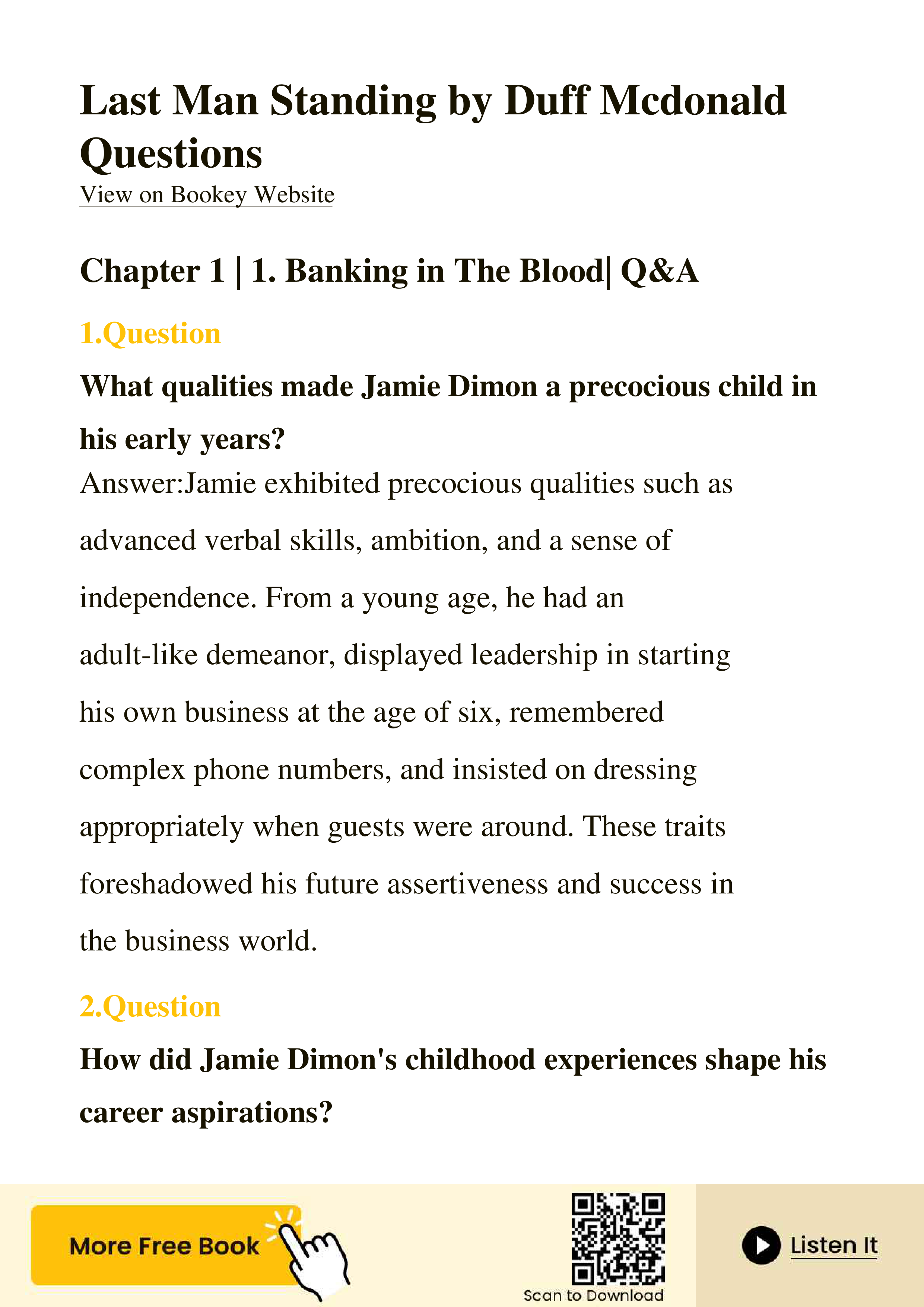 JPMorgan Chase Jamie Dimon Last Man Standing Biography — page 83