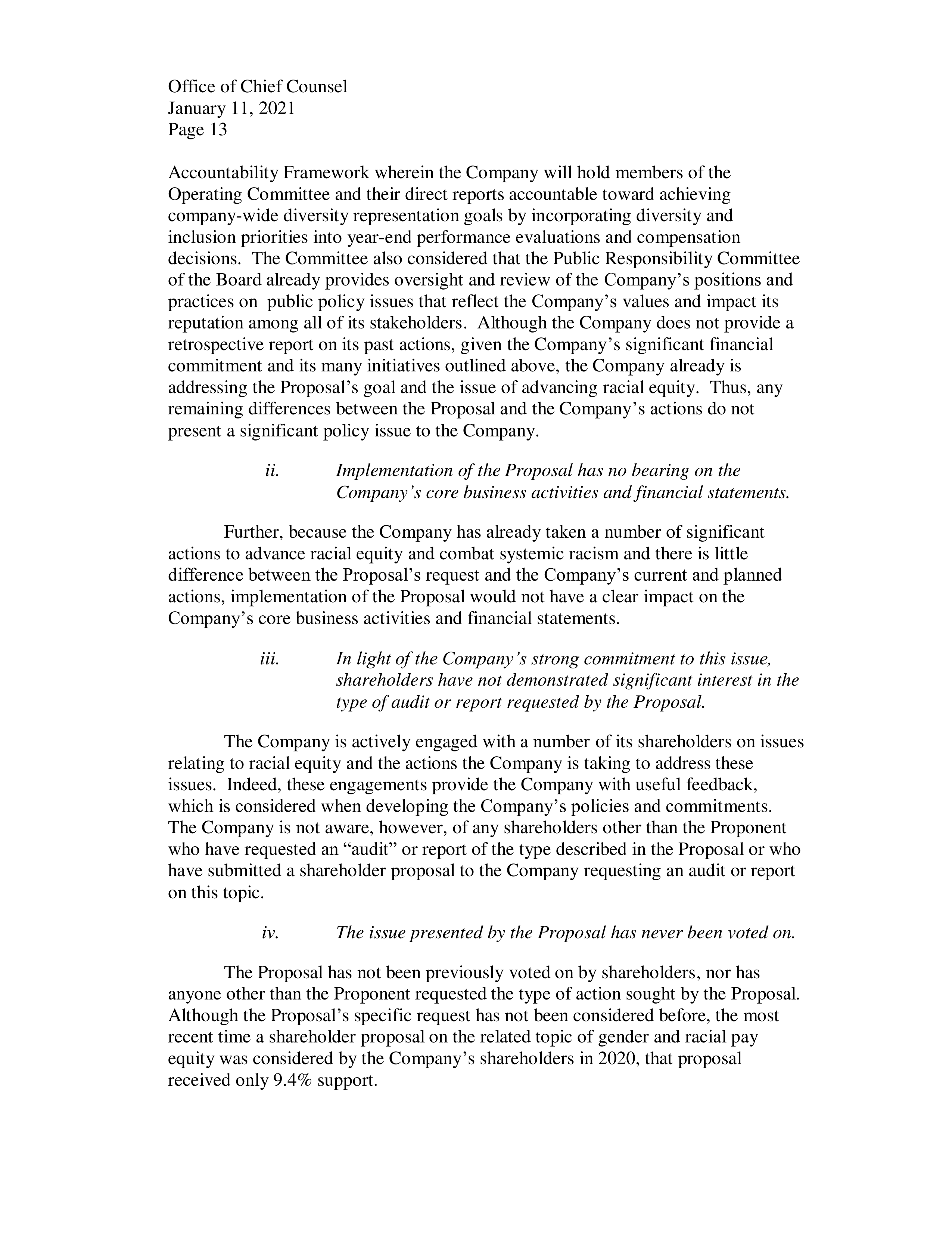 JPMorgan Chase Proposal  — page 13