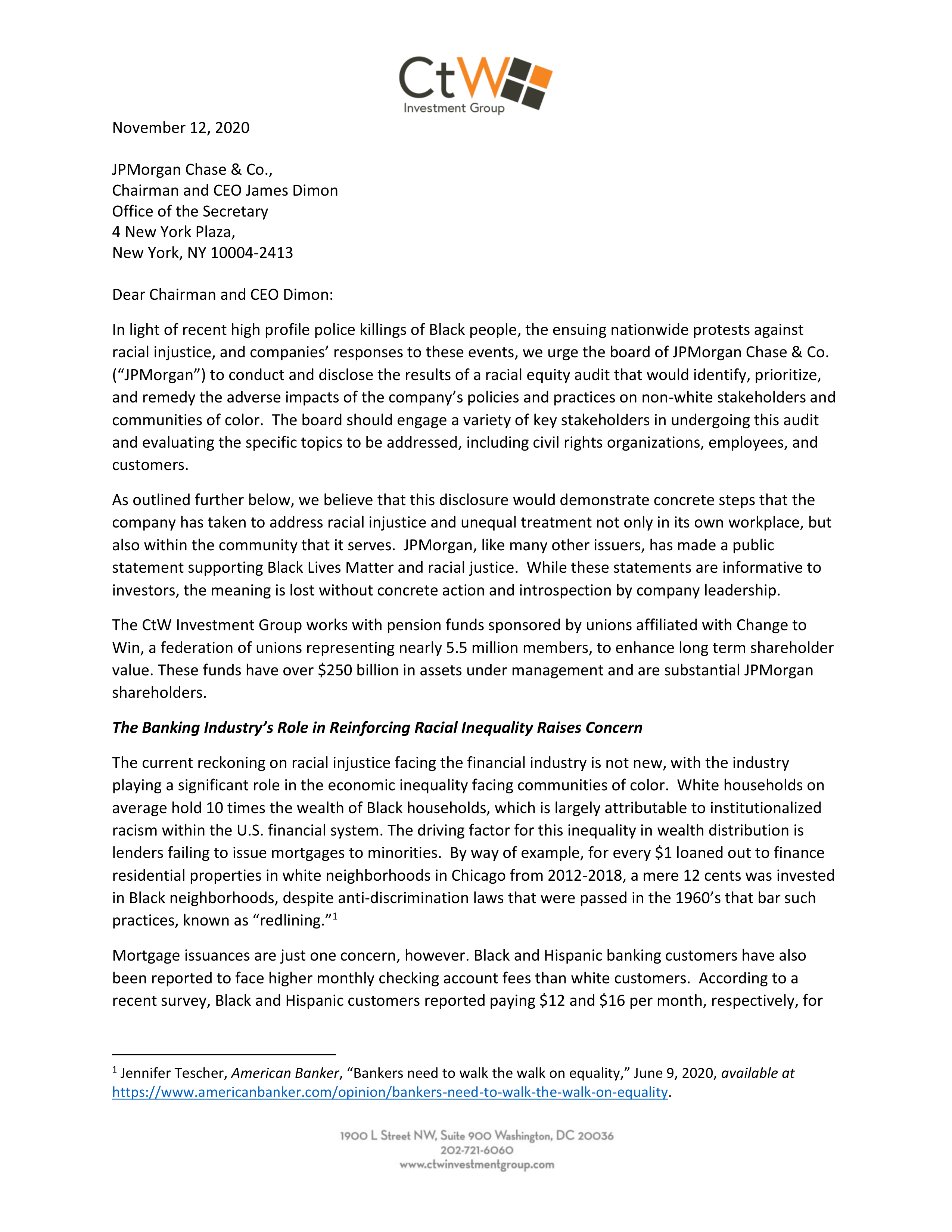 JPMorgan Chase Proposal  — page 16