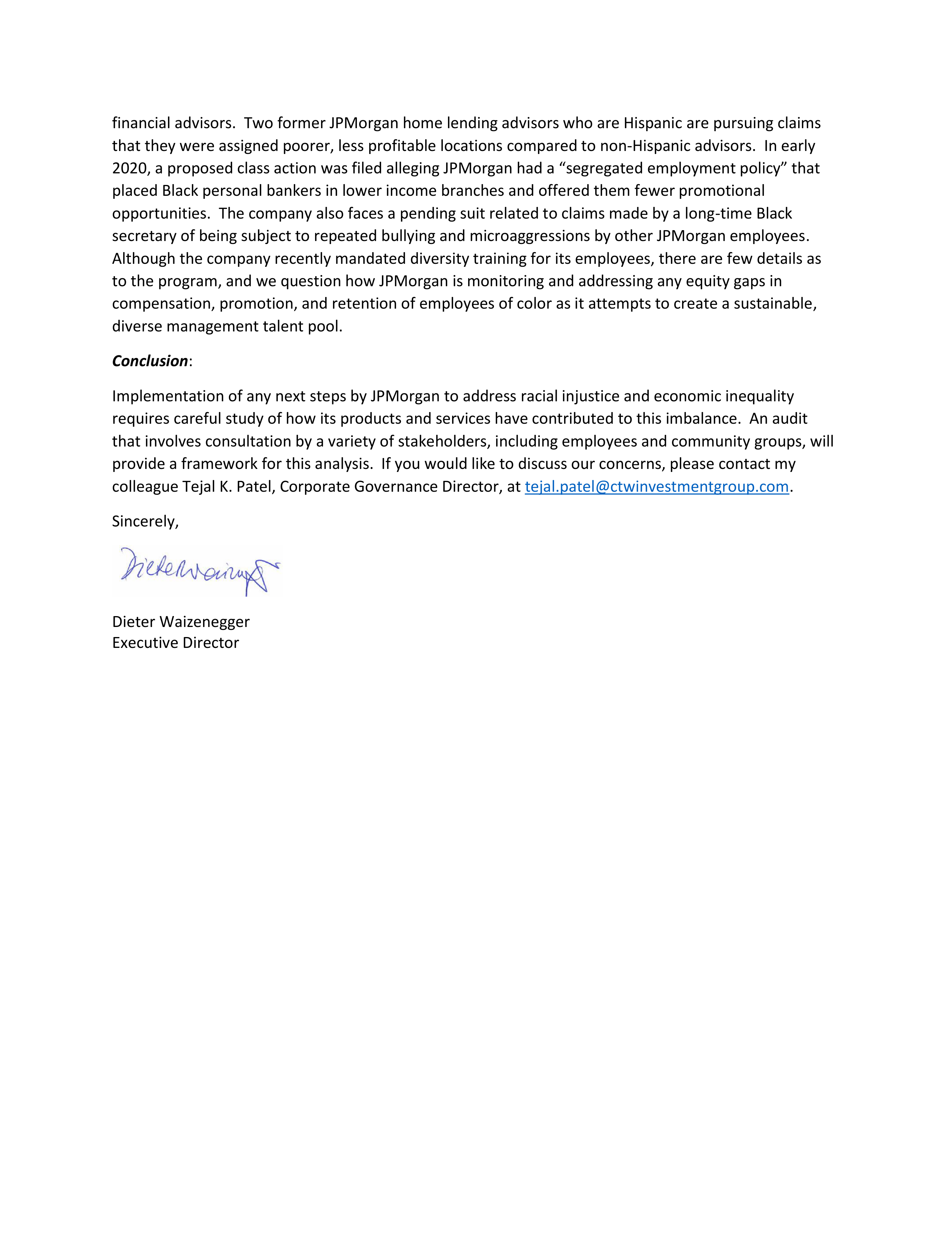 JPMorgan Chase Proposal  — page 20