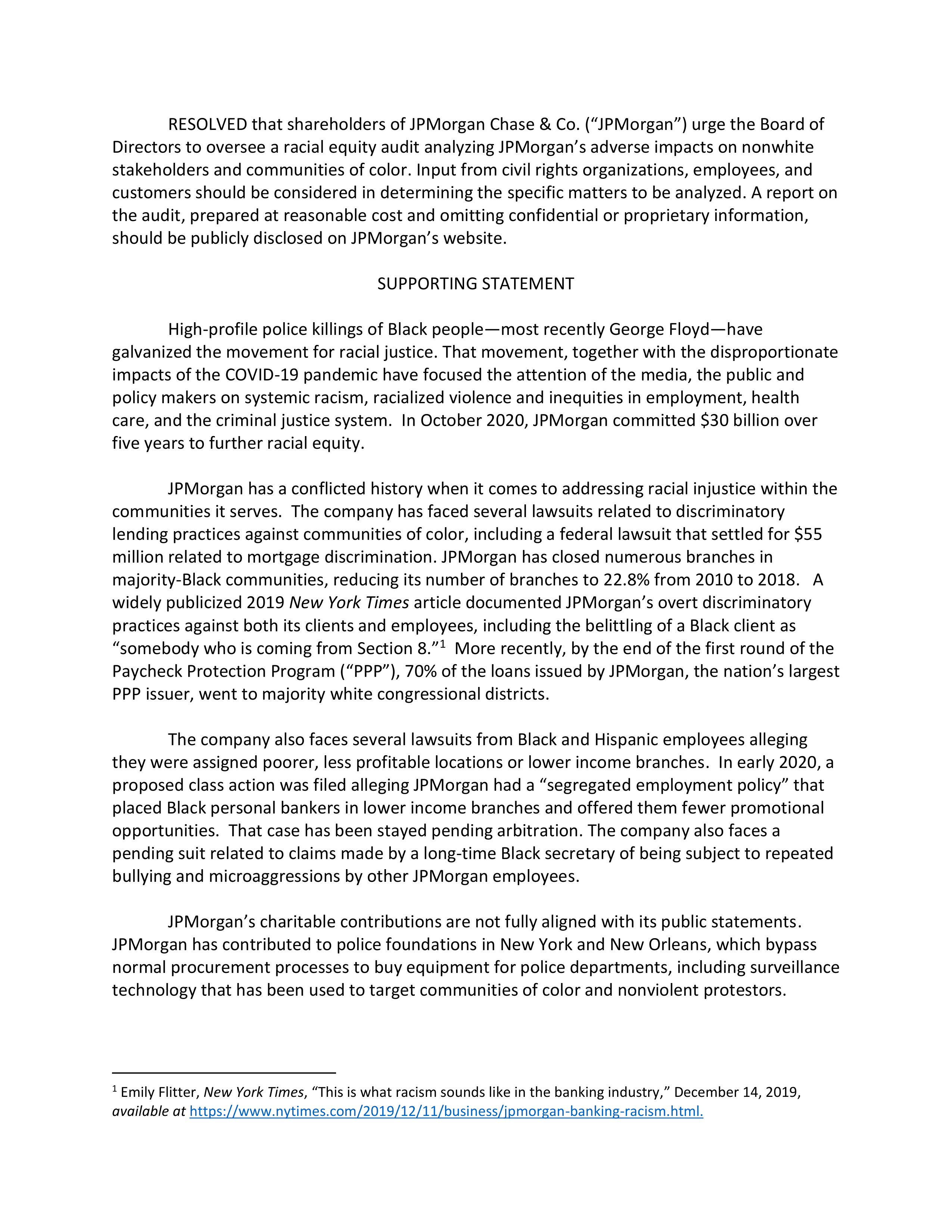 JPMorgan Chase Proposal  — page 22