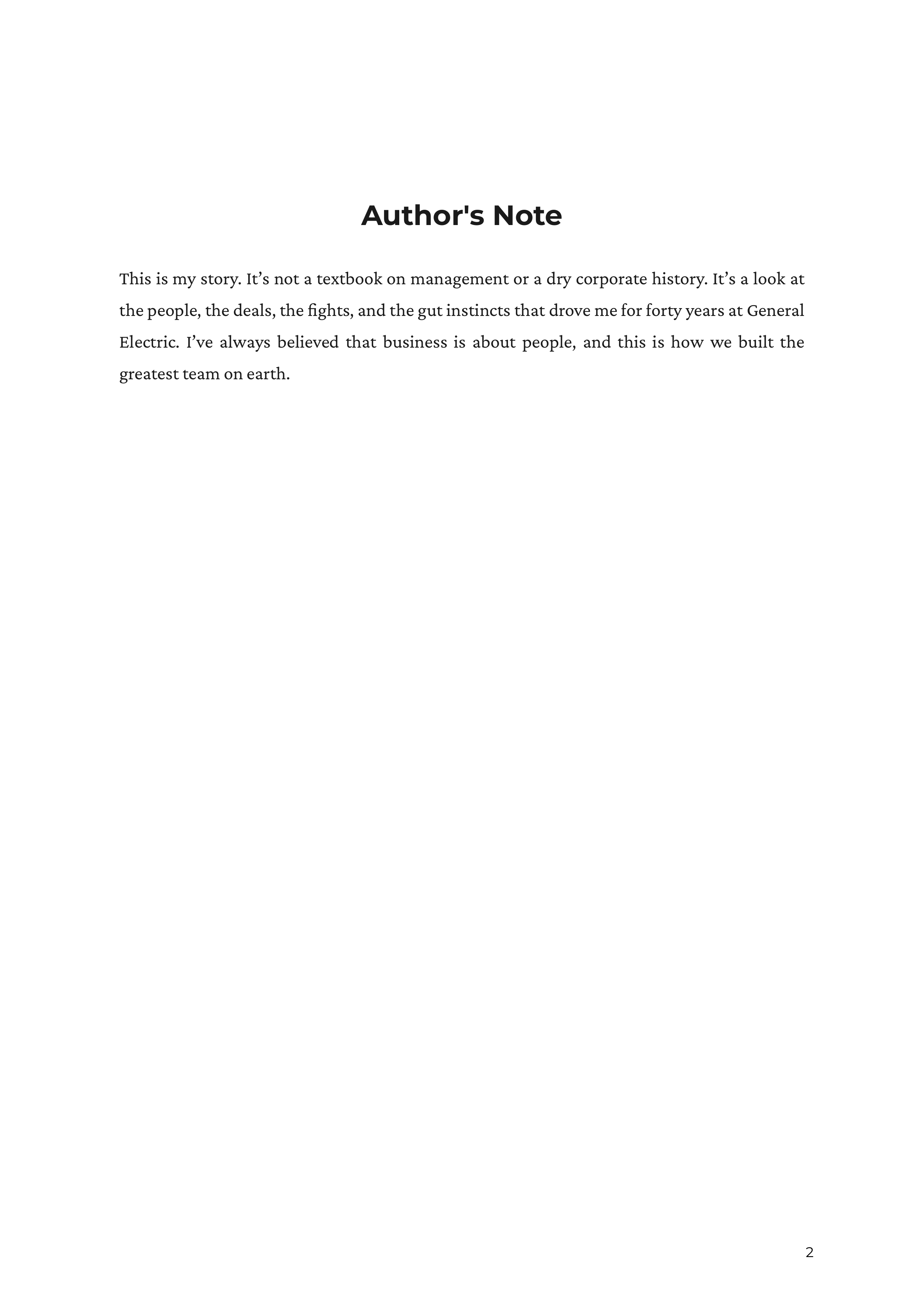Jack Straight from the Gut by Jack Welch GE CEO Autobiography — page 2