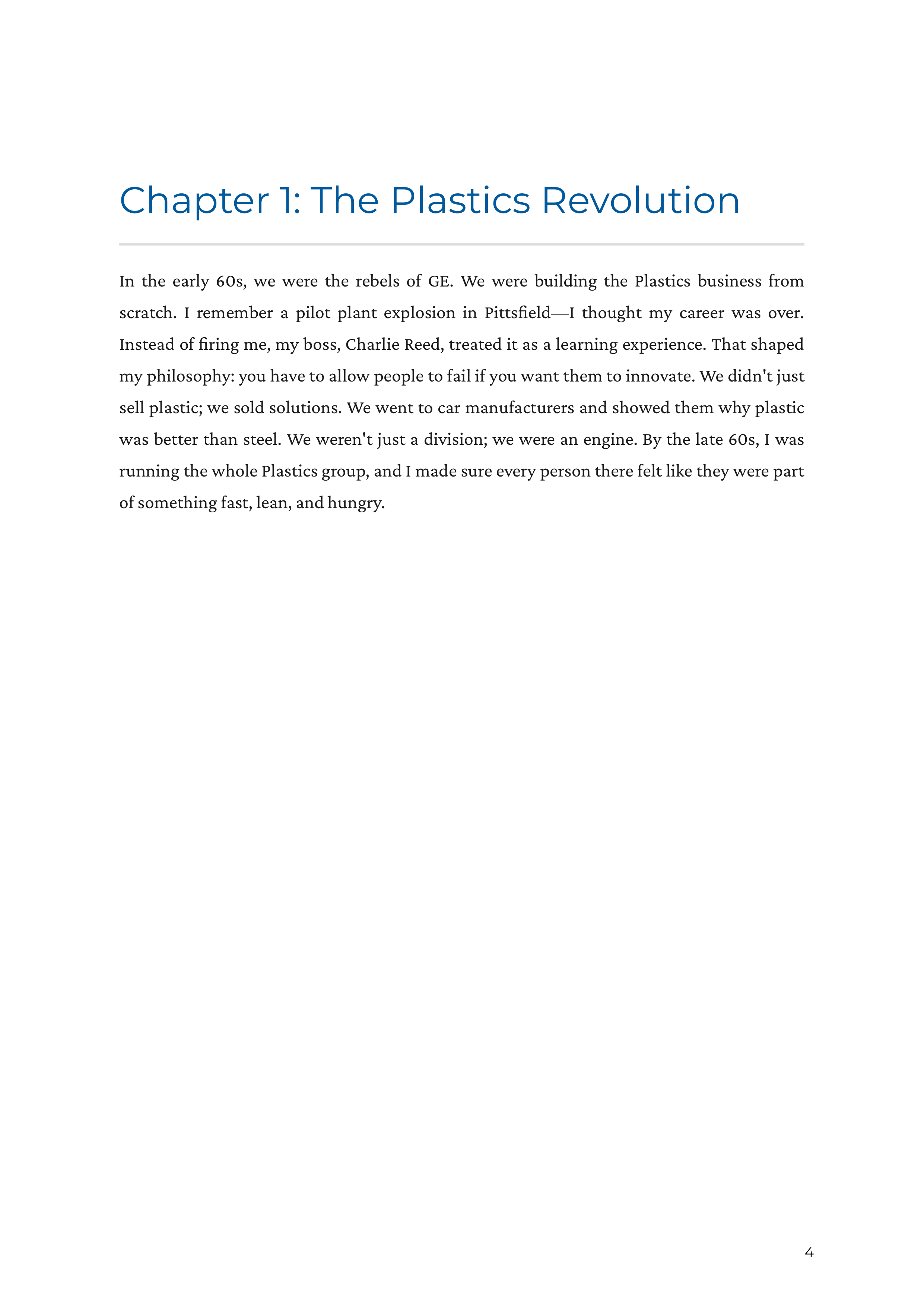 Jack Straight from the Gut by Jack Welch GE CEO Autobiography — page 4