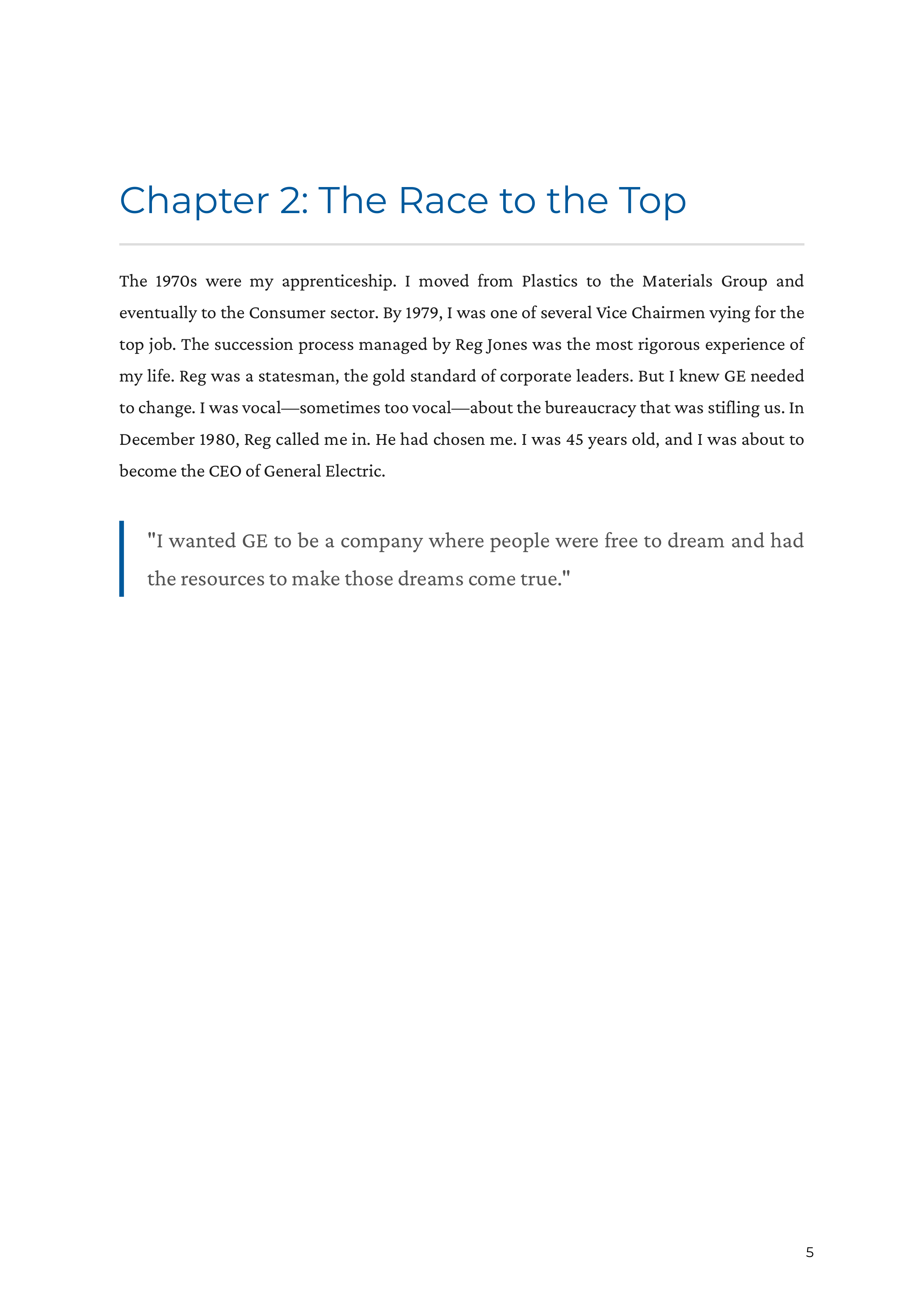 Jack Straight from the Gut by Jack Welch GE CEO Autobiography — page 5