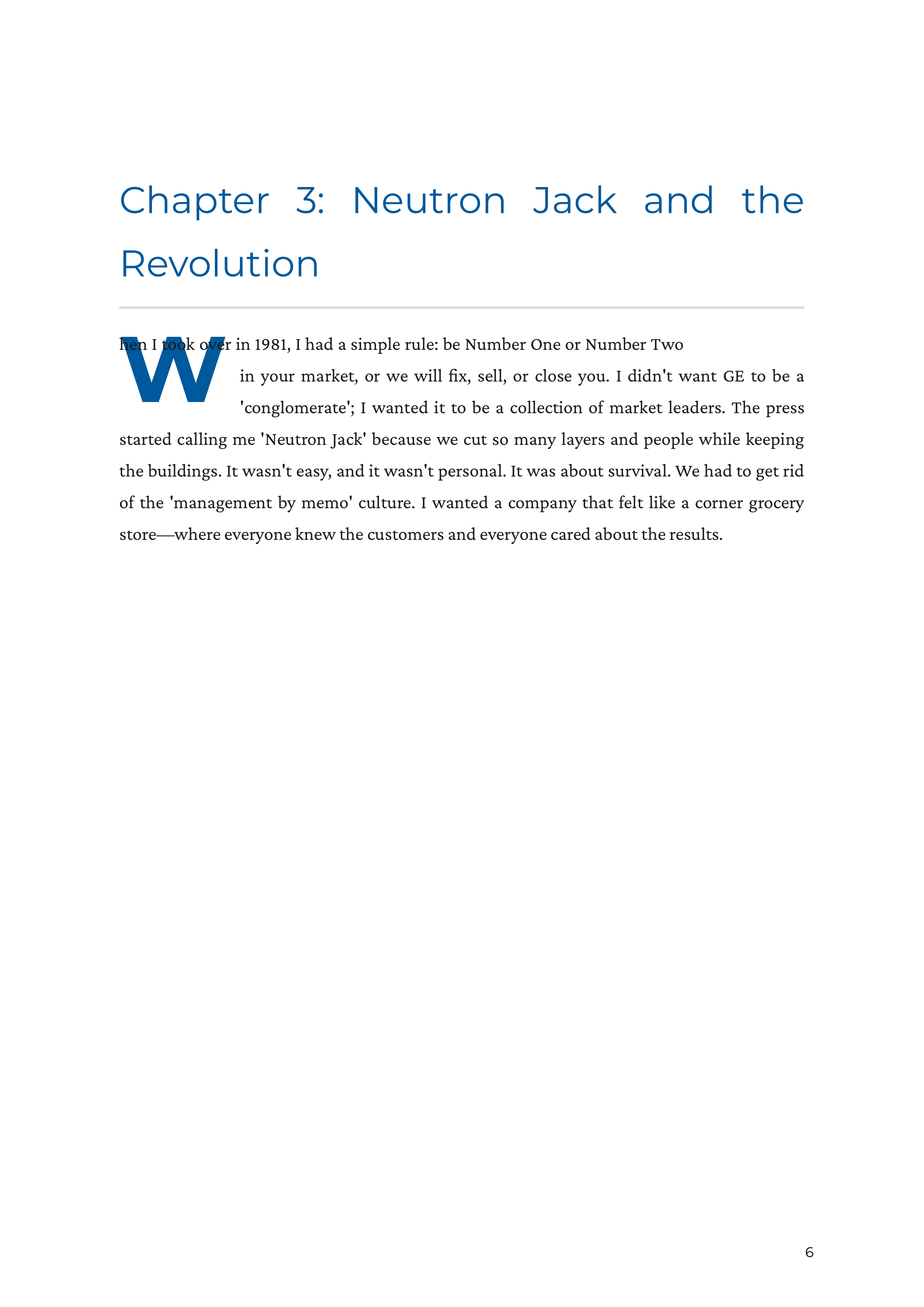Jack Straight from the Gut by Jack Welch GE CEO Autobiography — page 6