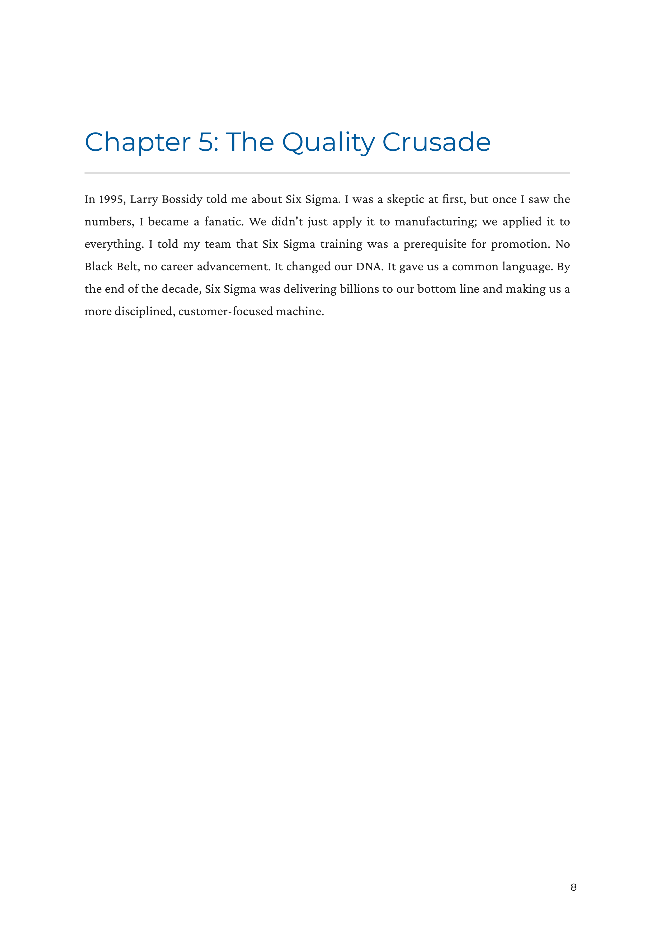 Jack Straight from the Gut by Jack Welch GE CEO Autobiography — page 8