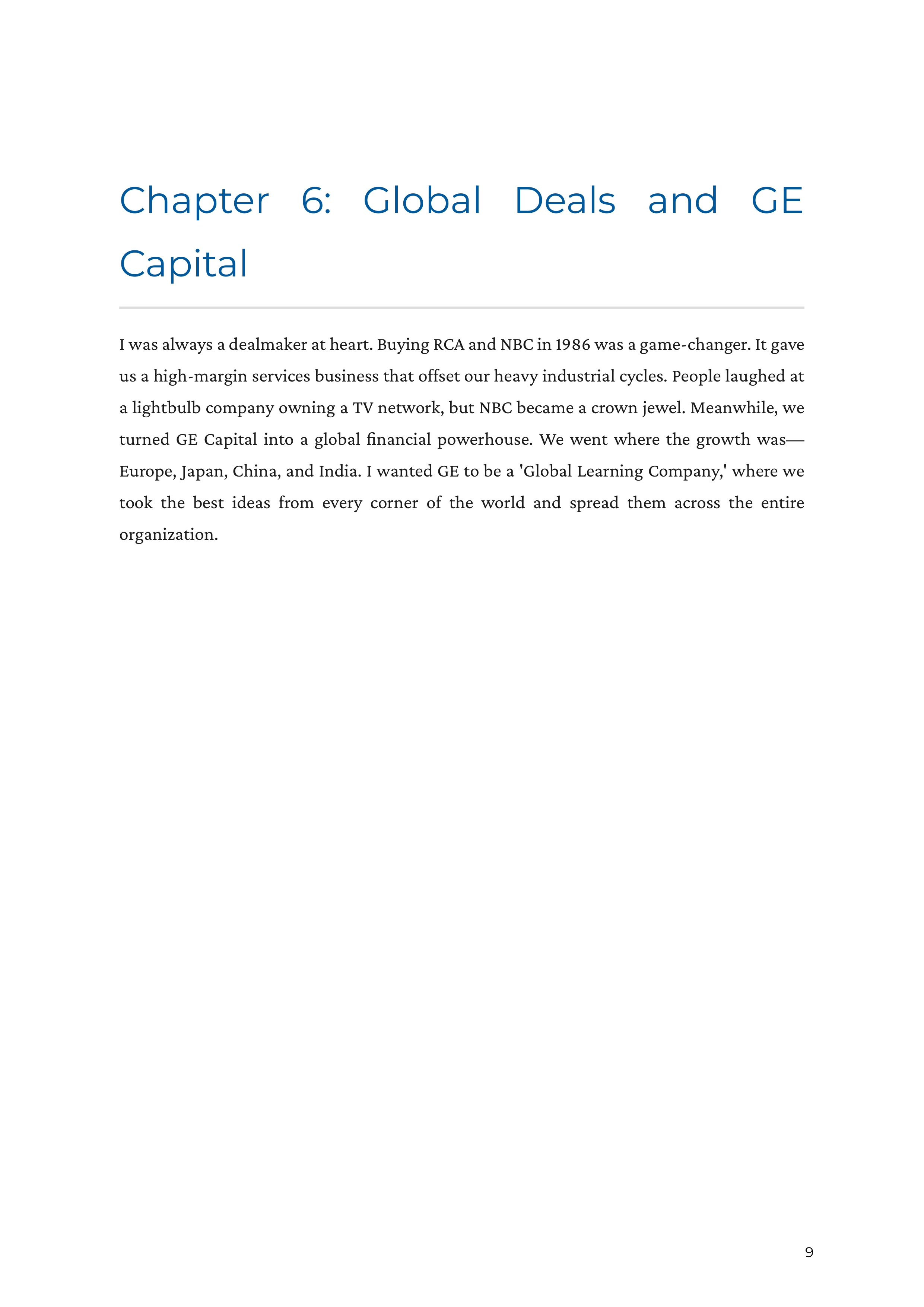 Jack Straight from the Gut by Jack Welch GE CEO Autobiography — page 9