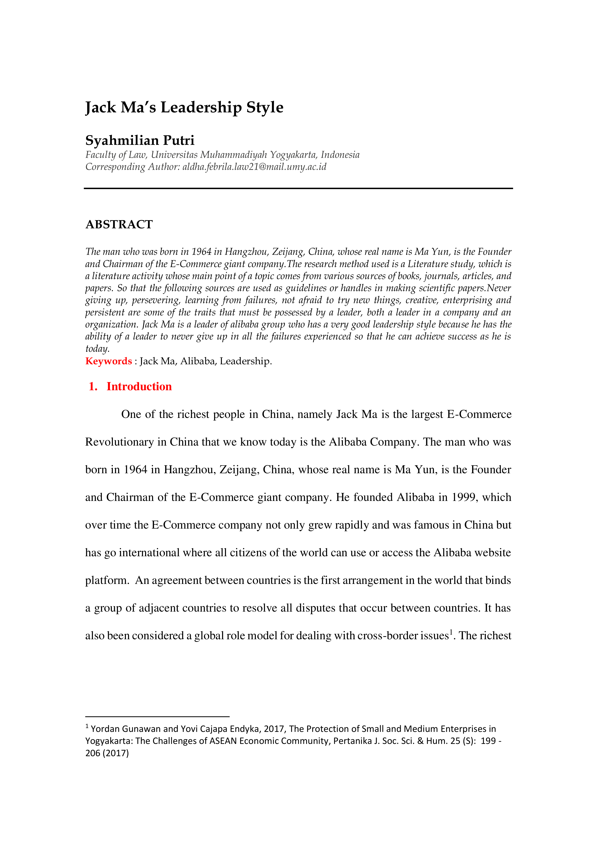 Alibaba Leadership Skills — page 1