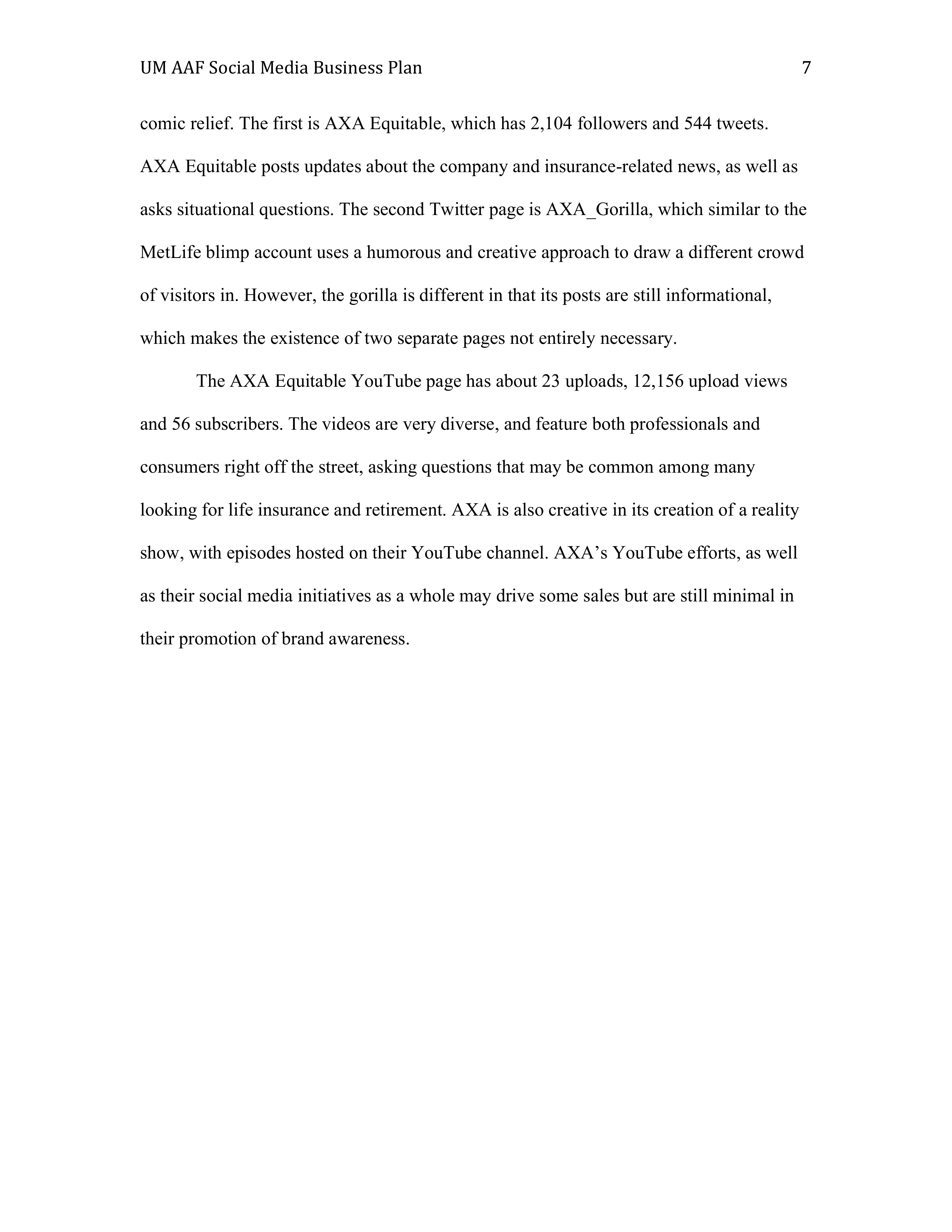 Jackson Business plan  — page 7