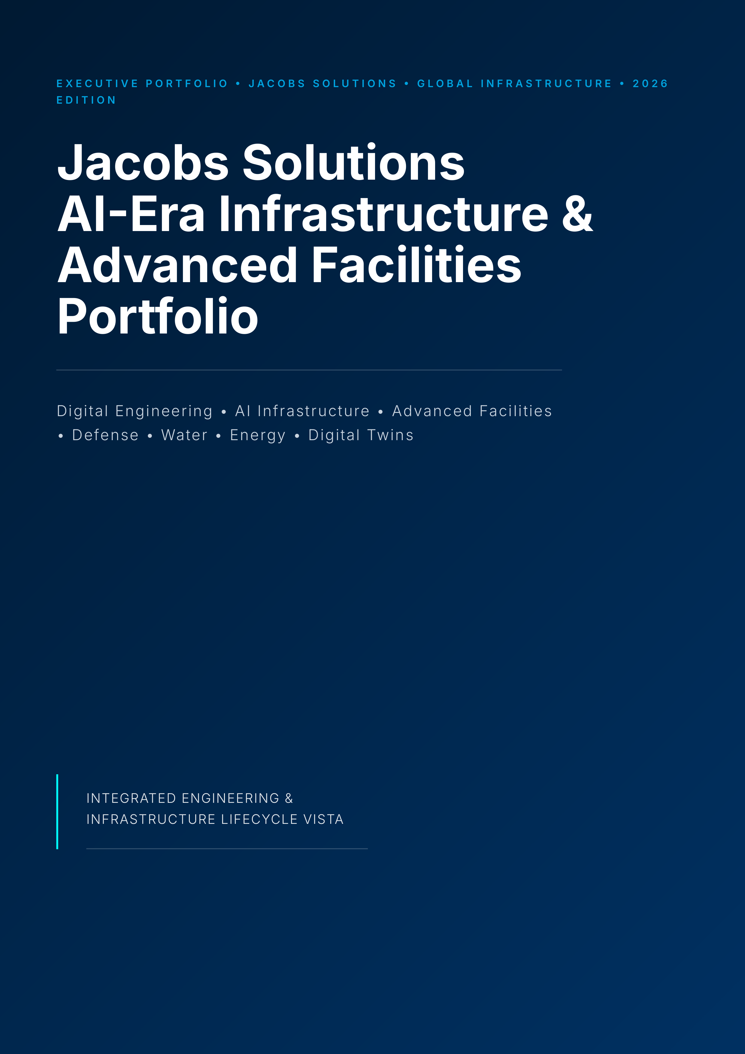 Jacobs Solutions AI-Era Infrastructure & Advanced Facilities Portfolio — page 1