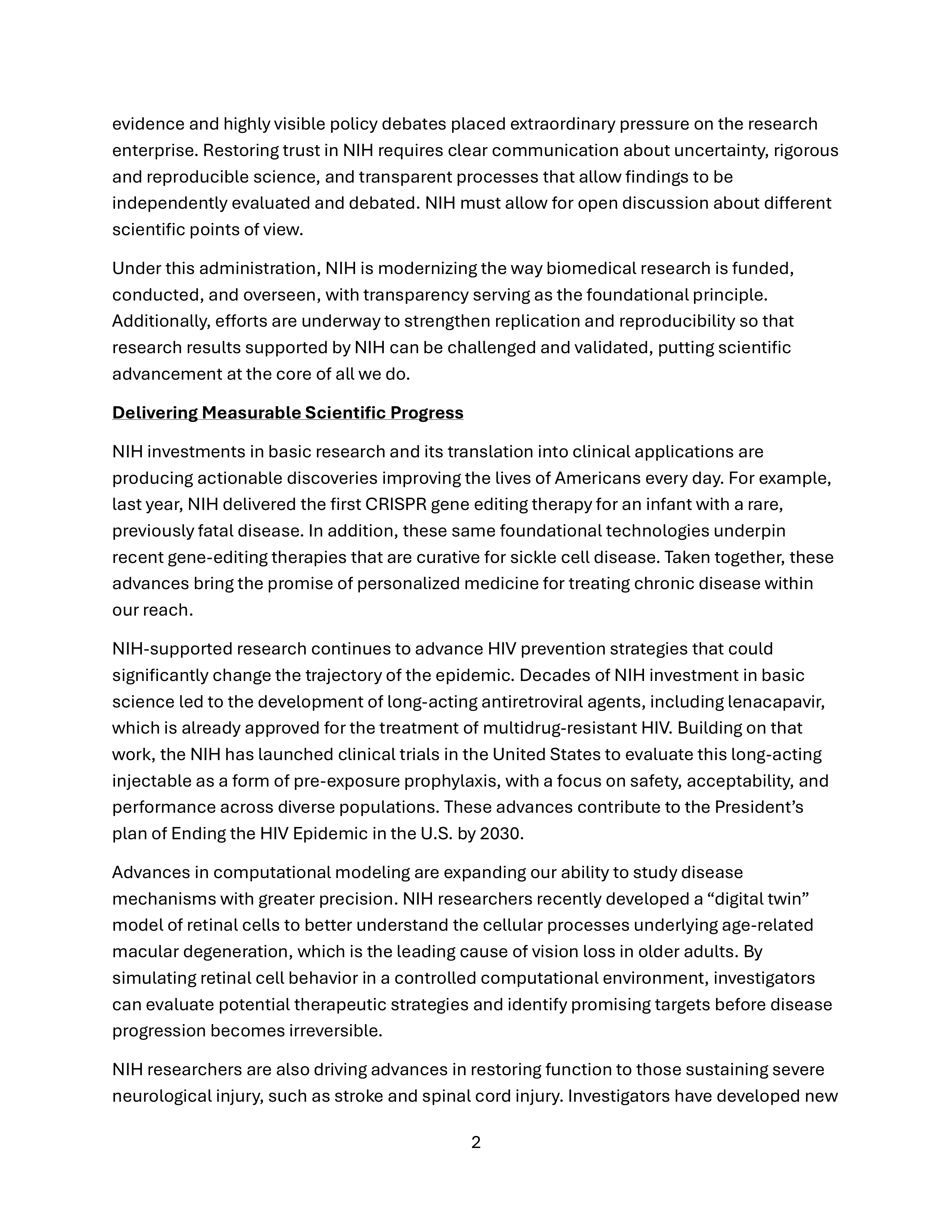 Jay Bhattacharya Congressional Opening Statement — page 2
