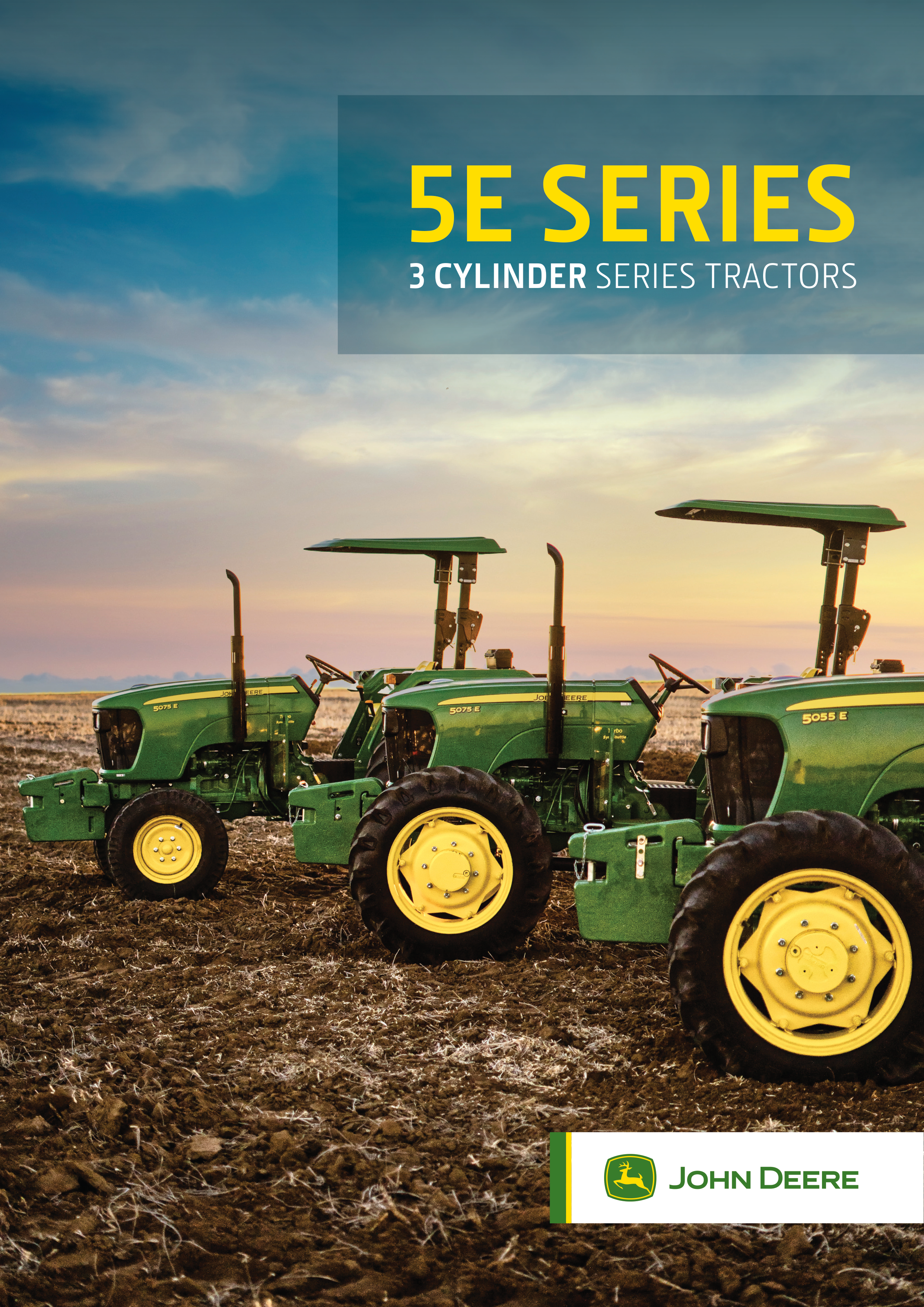 John Deere 5E Series Tractor Brochure — page 1