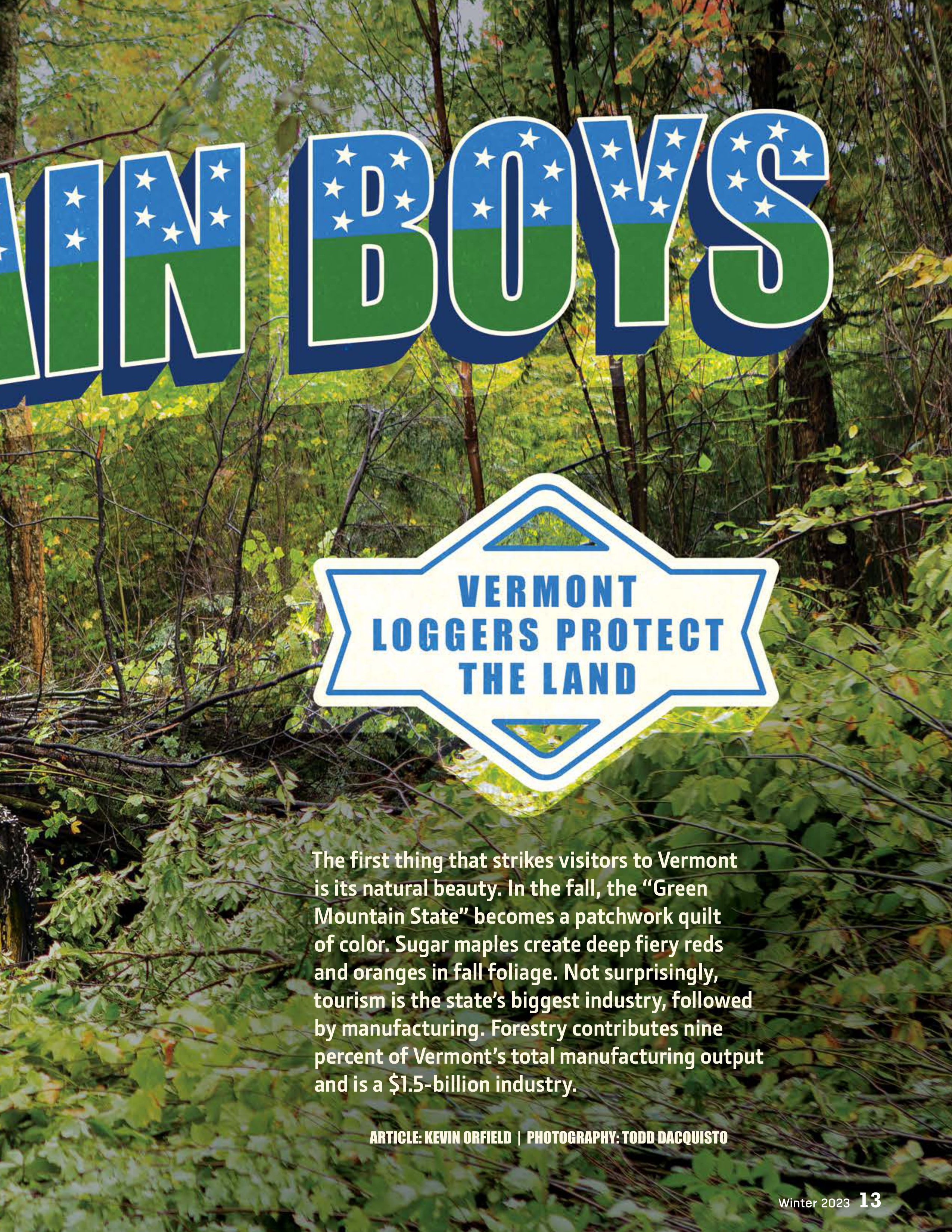 John Deere Forestry Magazine — page 13