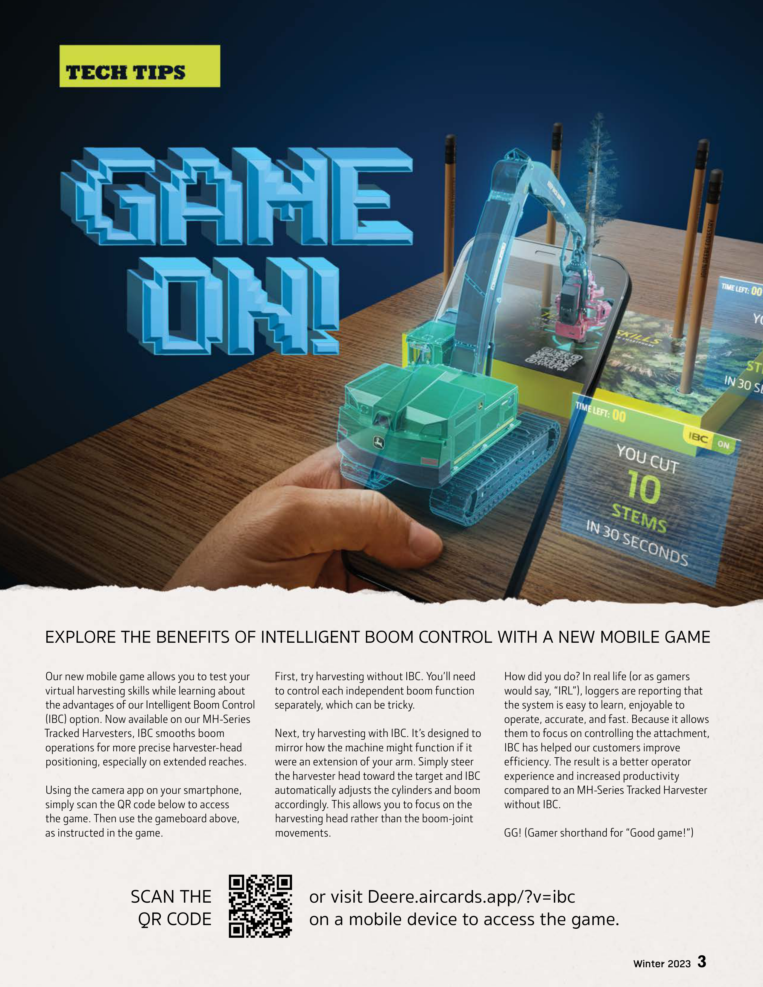 John Deere Forestry Magazine — page 3