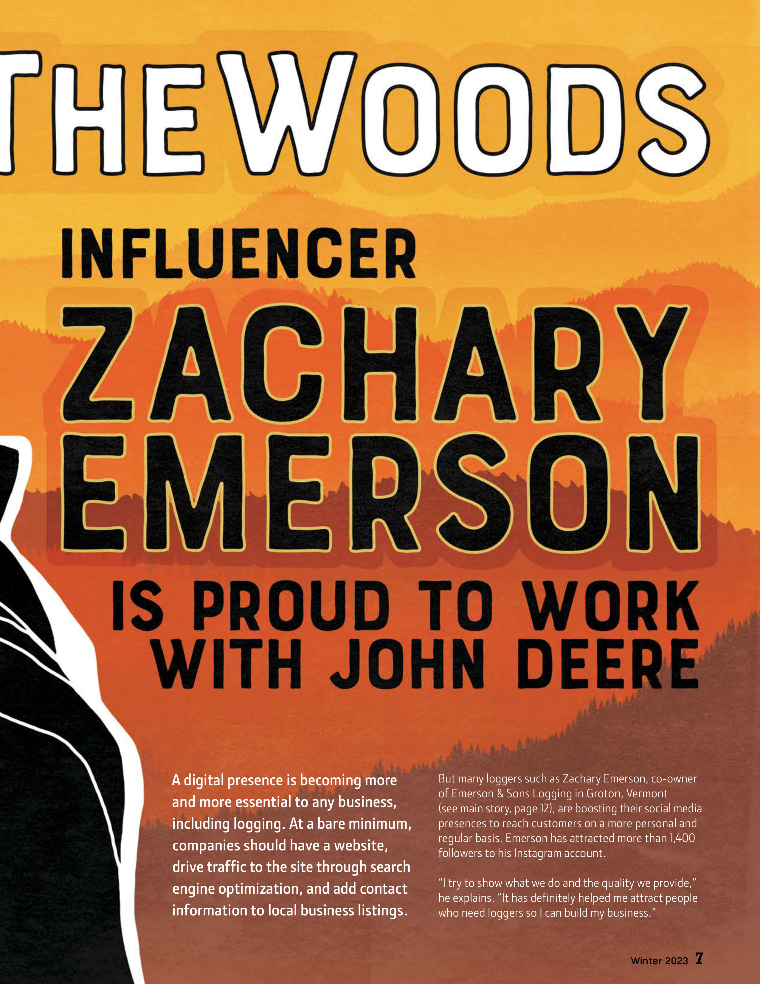 John Deere Forestry Magazine — page 7