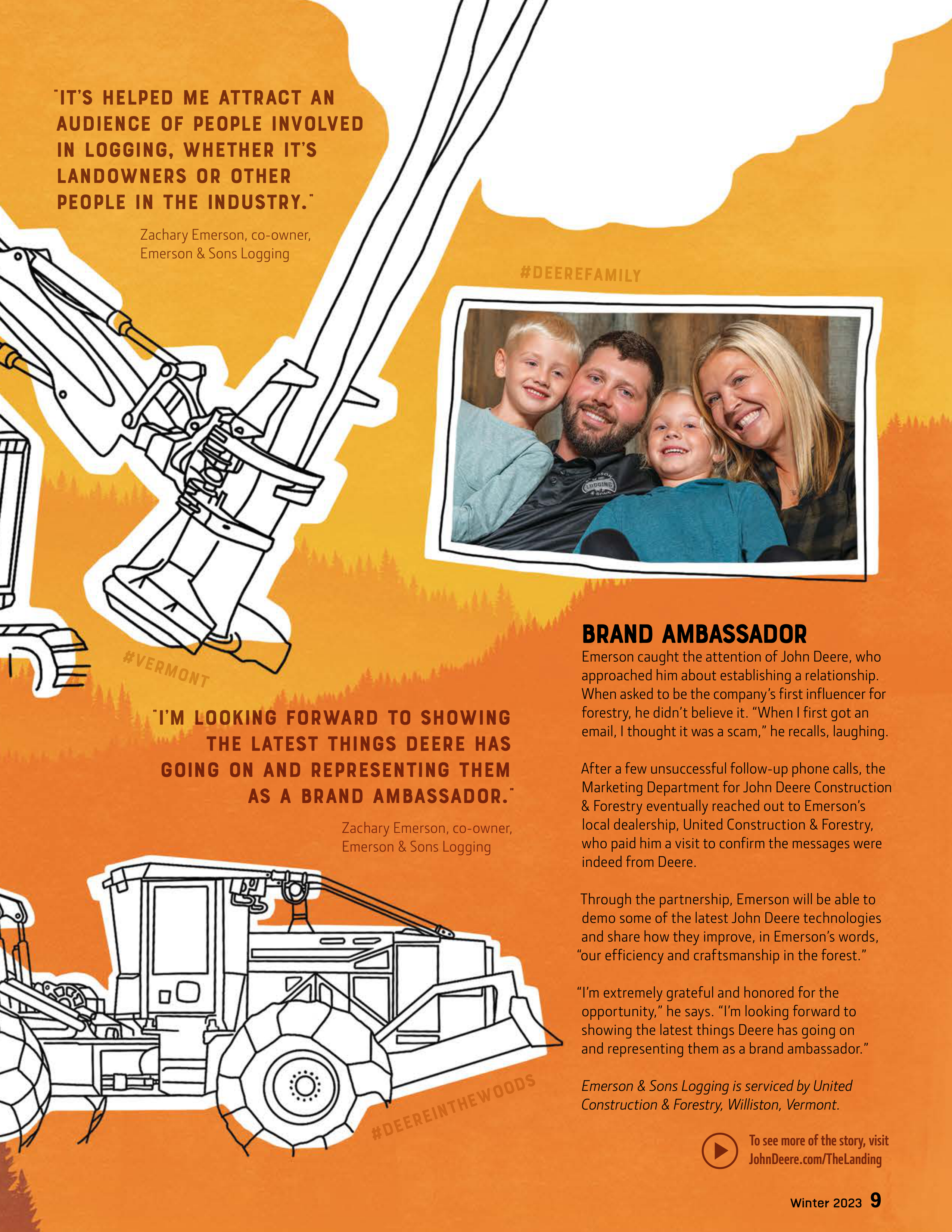 John Deere Forestry Magazine — page 9