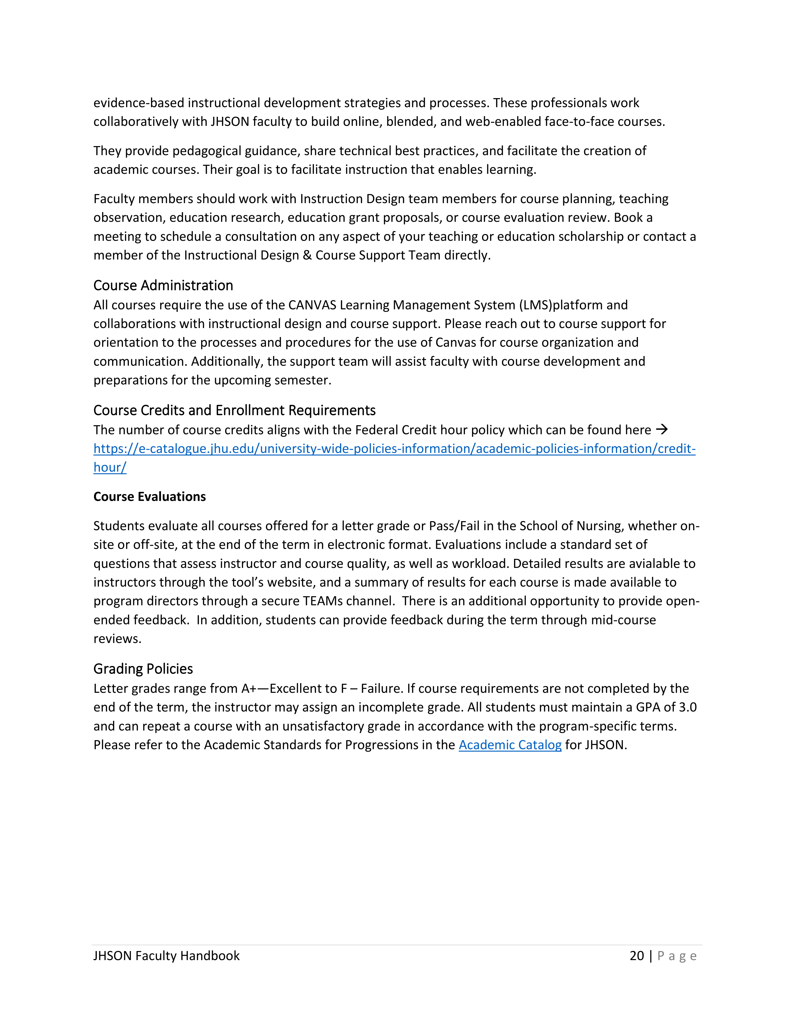 Johns Hopkins University Faculty Handbook — page 21