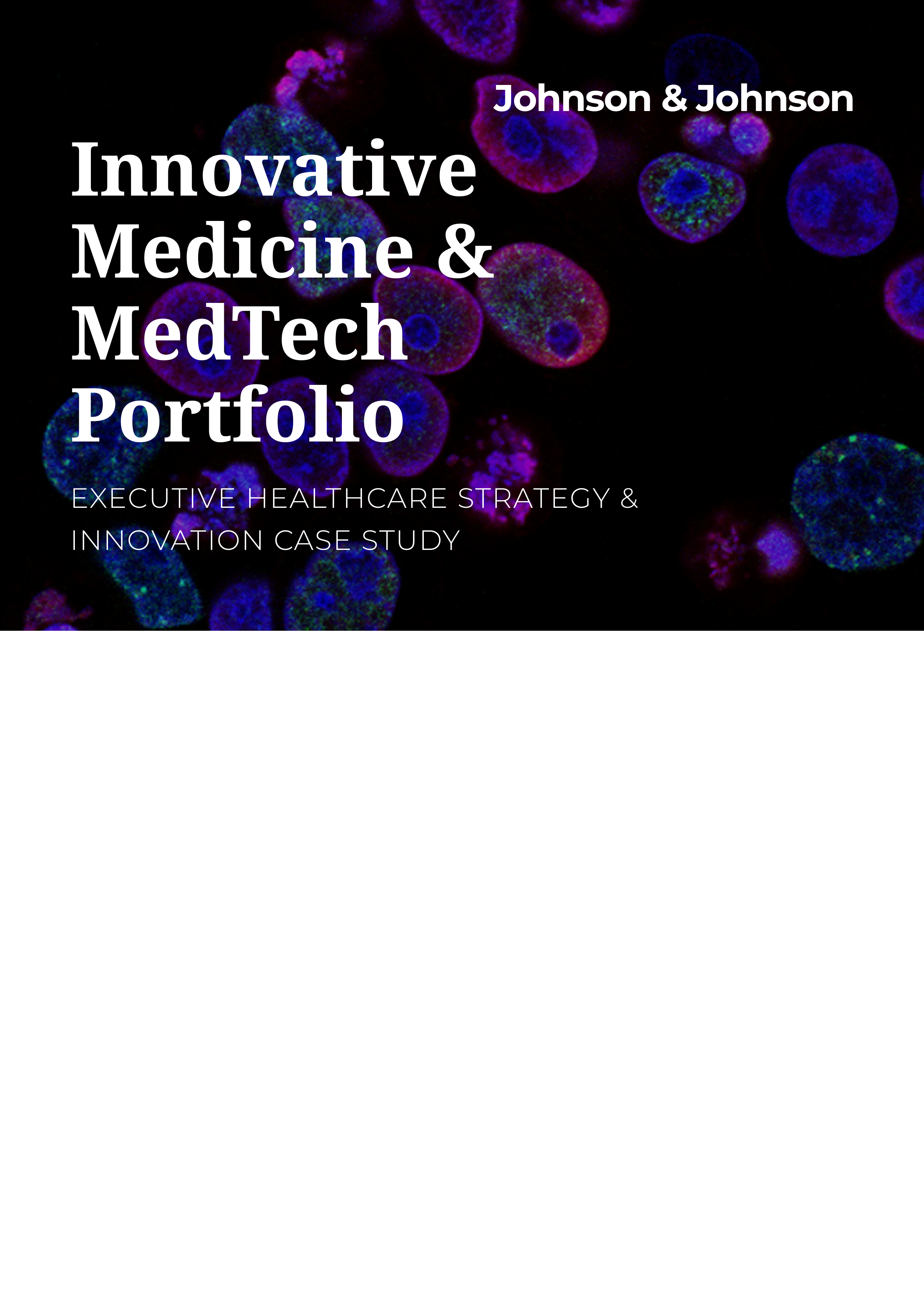 Johnson & Johnson Innovative Medicine & MedTech Portfolio — page 1