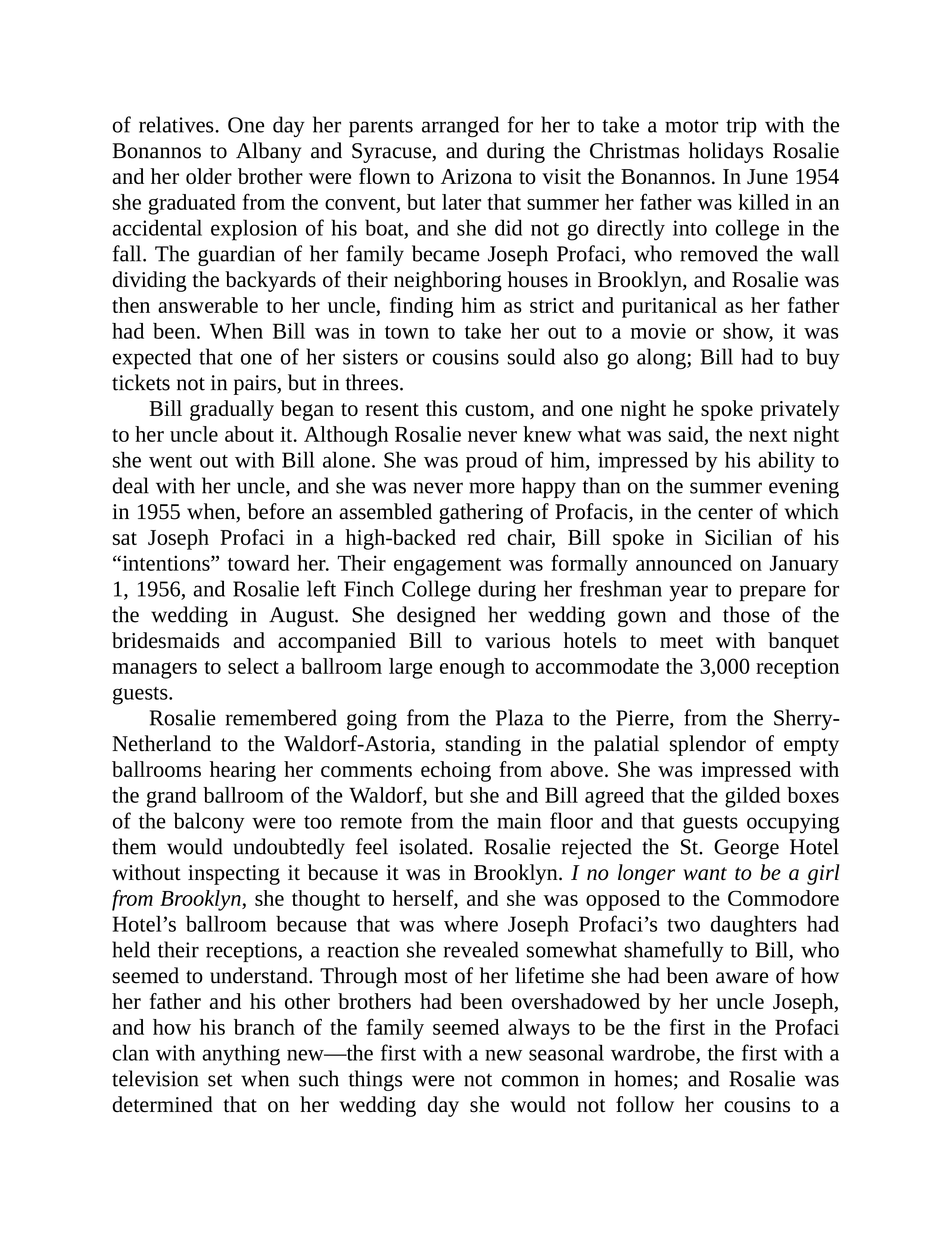 Journalist Gay Talese Honor Thy Father Biography — page 113