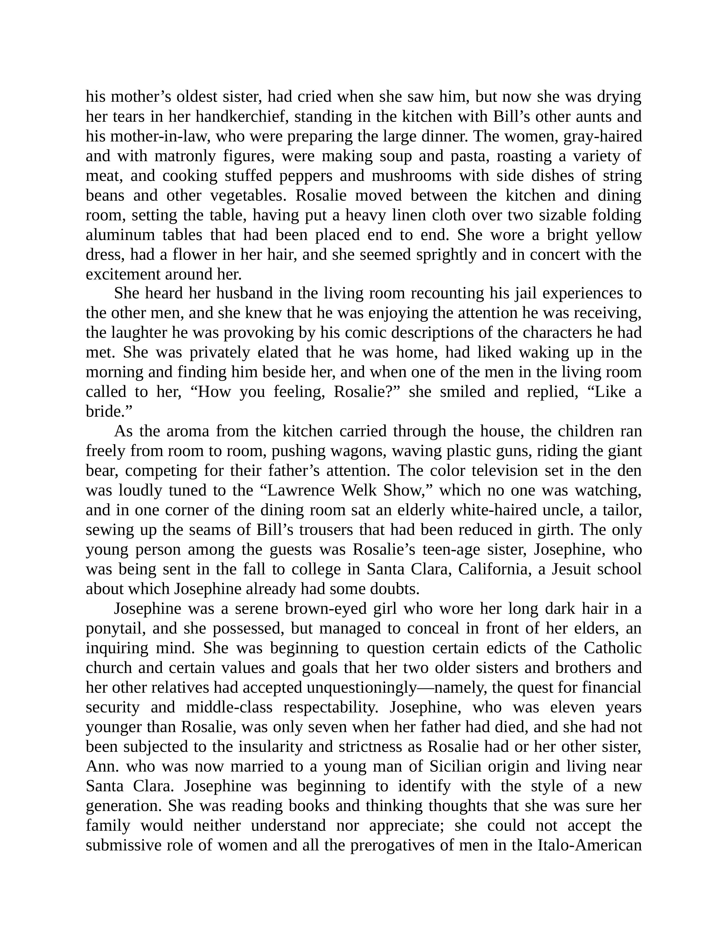 Journalist Gay Talese Honor Thy Father Biography — page 120