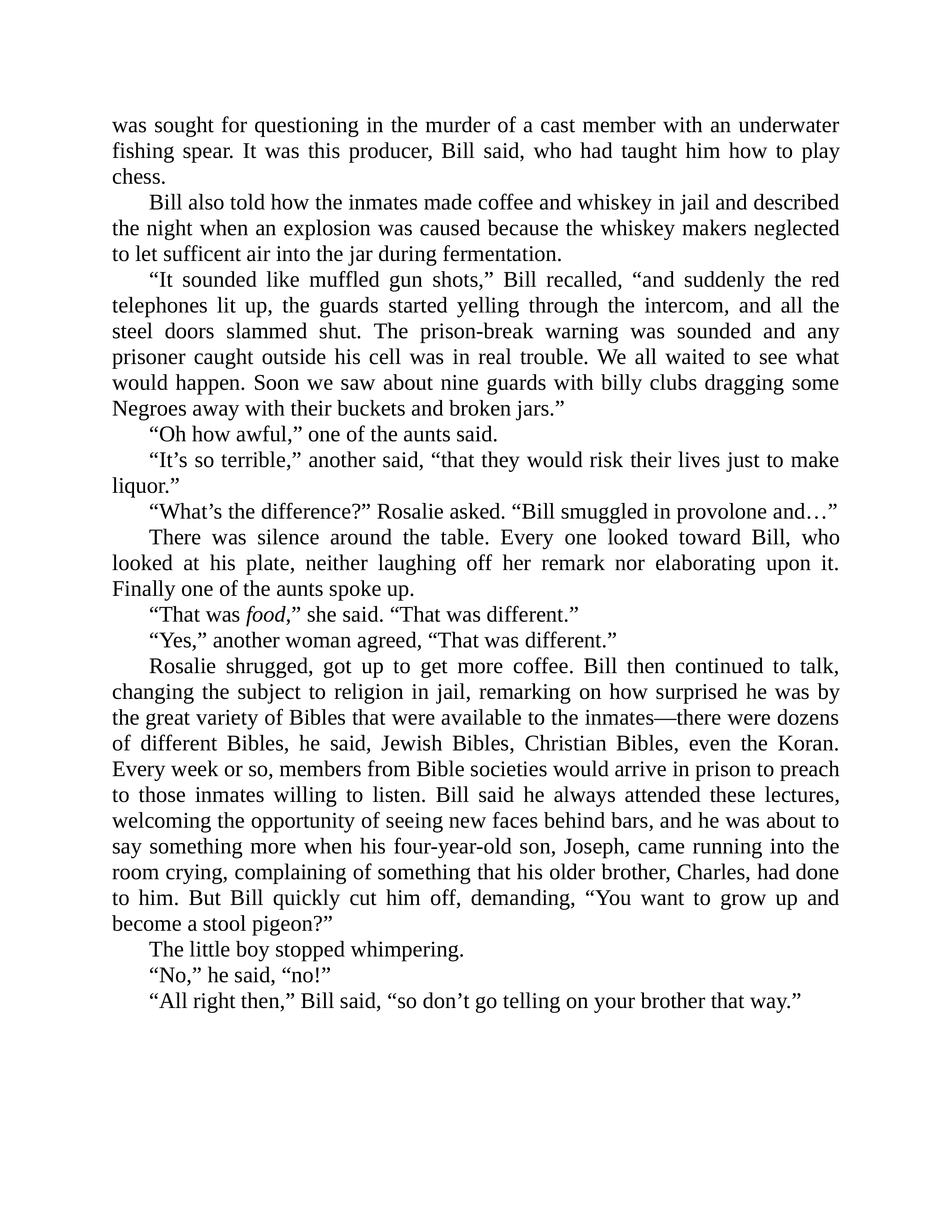 Journalist Gay Talese Honor Thy Father Biography — page 124