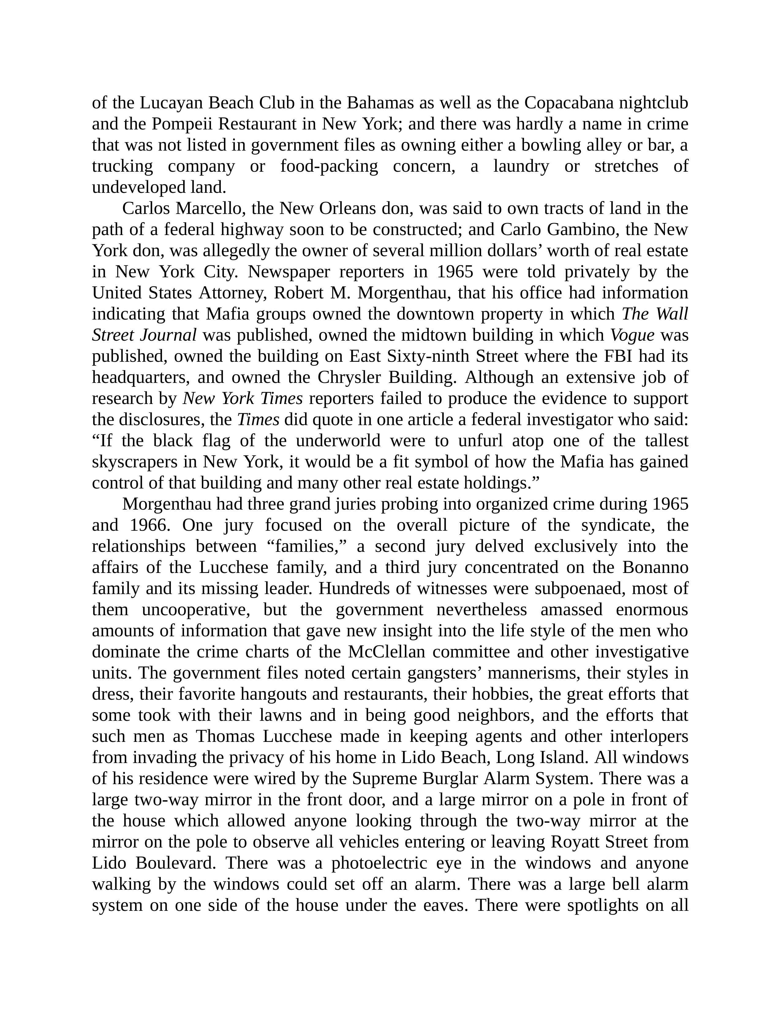 Journalist Gay Talese Honor Thy Father Biography — page 129