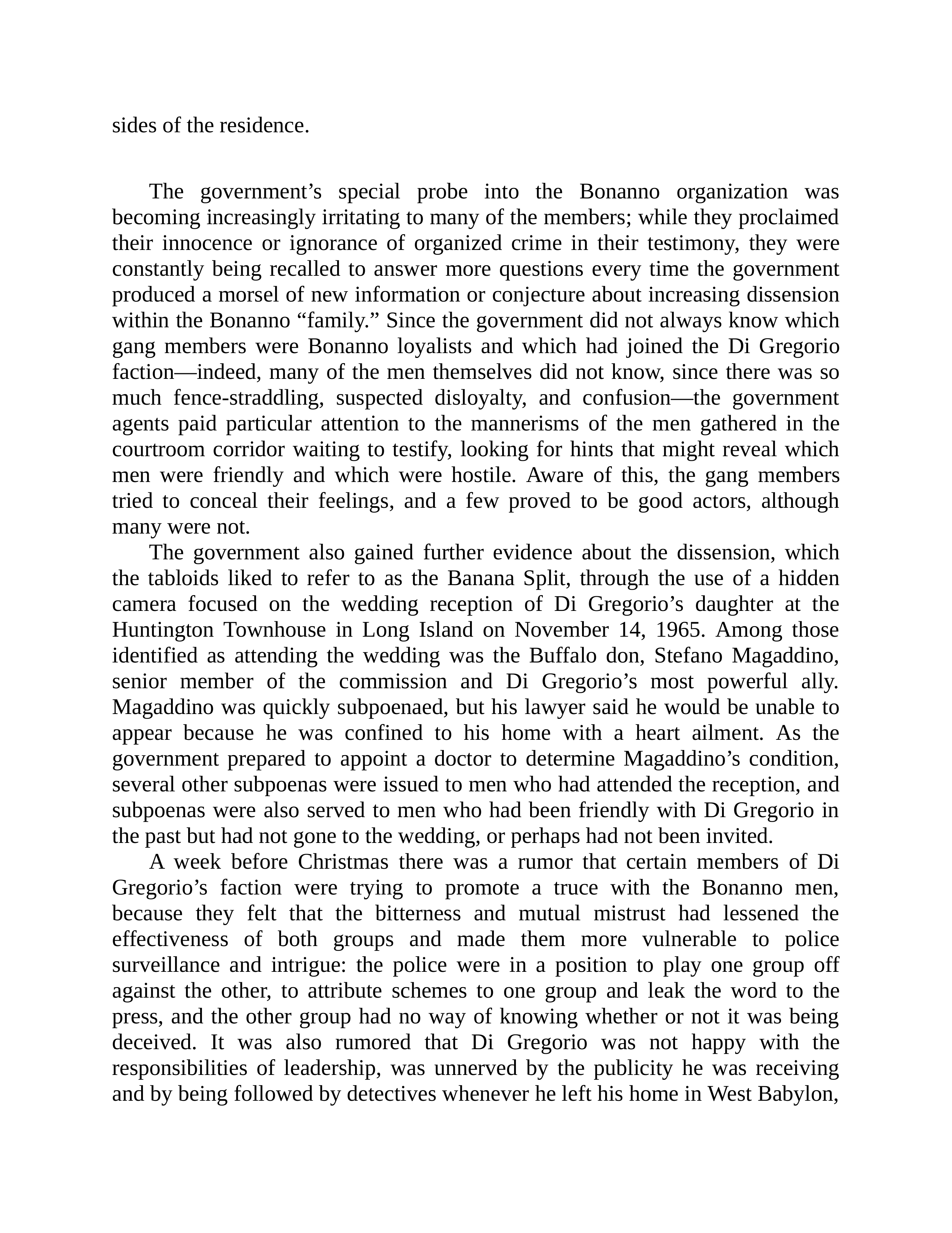 Journalist Gay Talese Honor Thy Father Biography — page 130