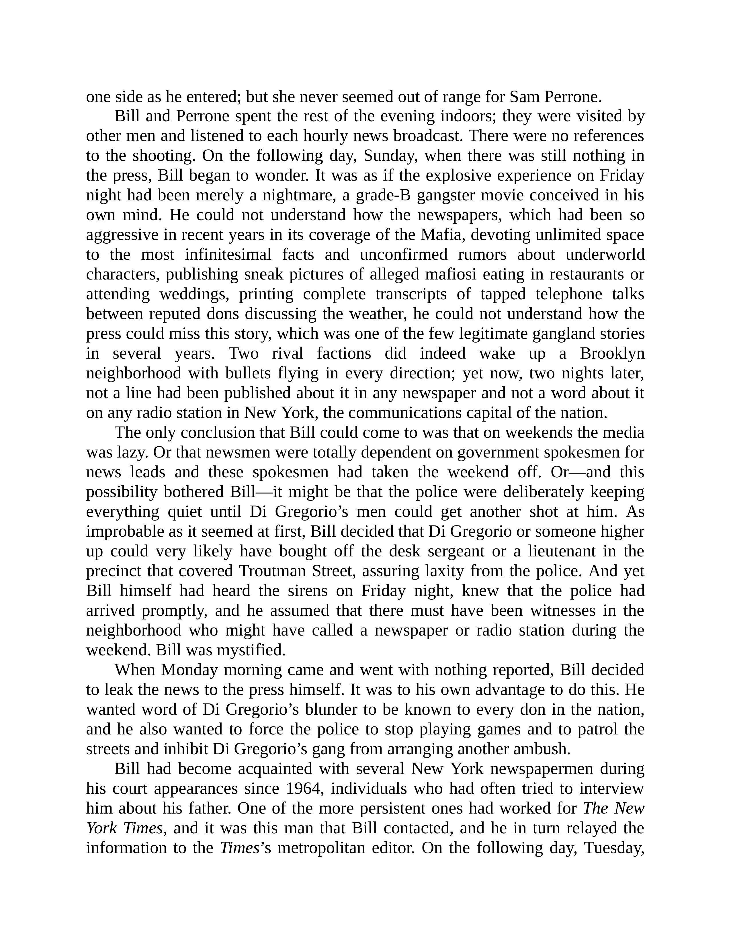 Journalist Gay Talese Honor Thy Father Biography — page 136