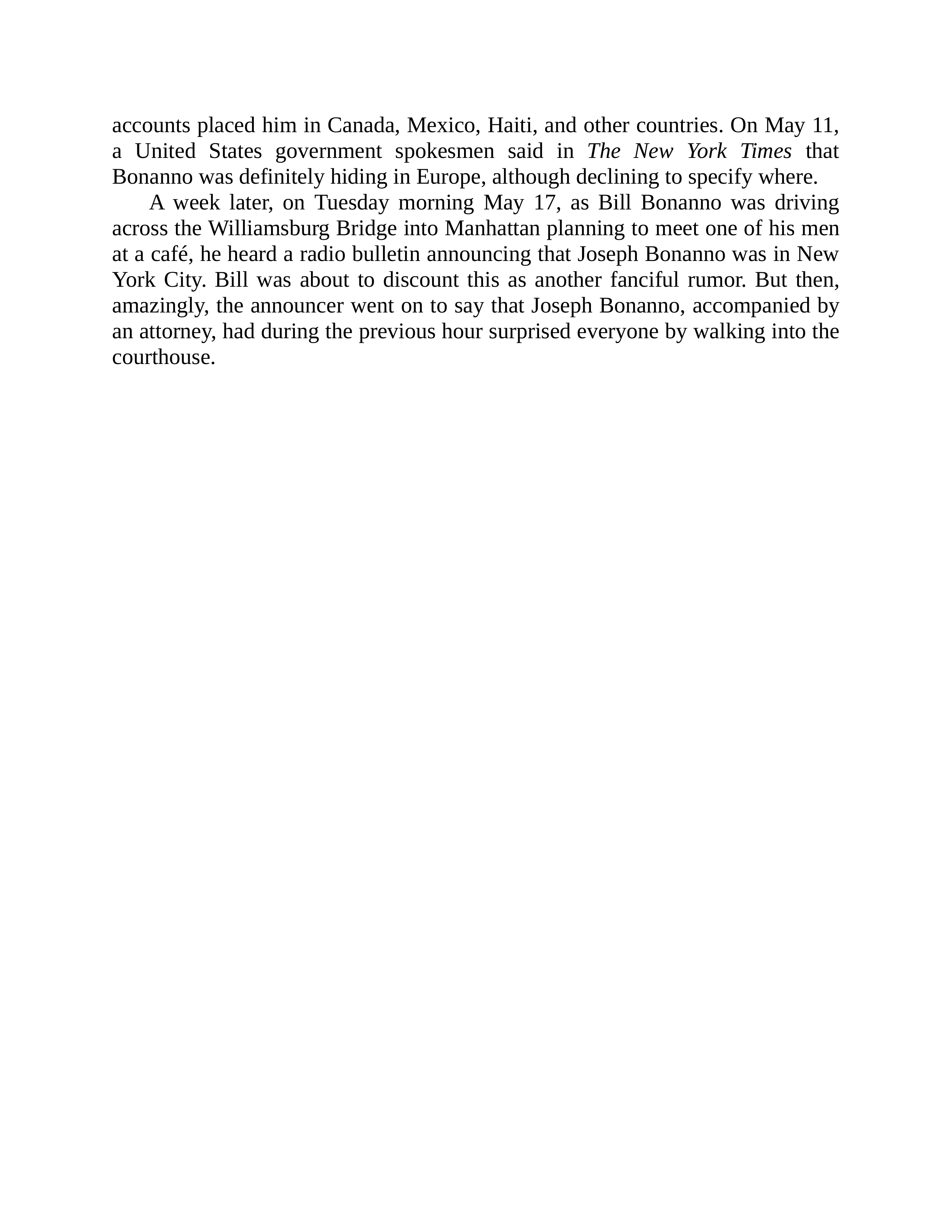 Journalist Gay Talese Honor Thy Father Biography — page 139