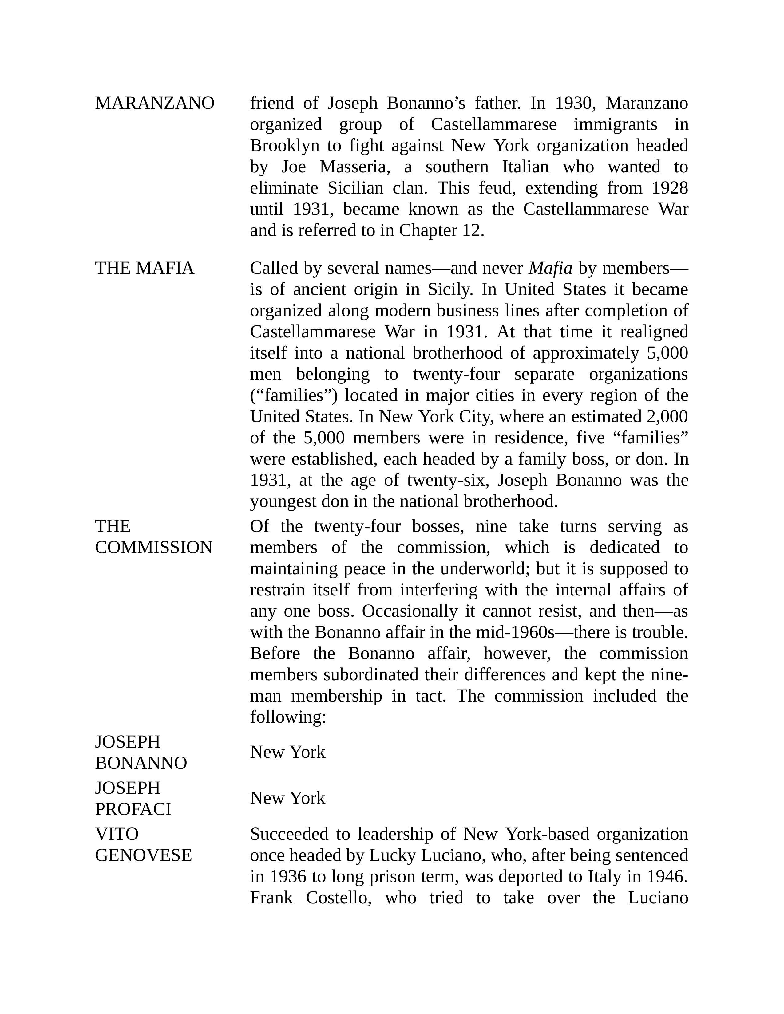 Journalist Gay Talese Honor Thy Father Biography — page 14