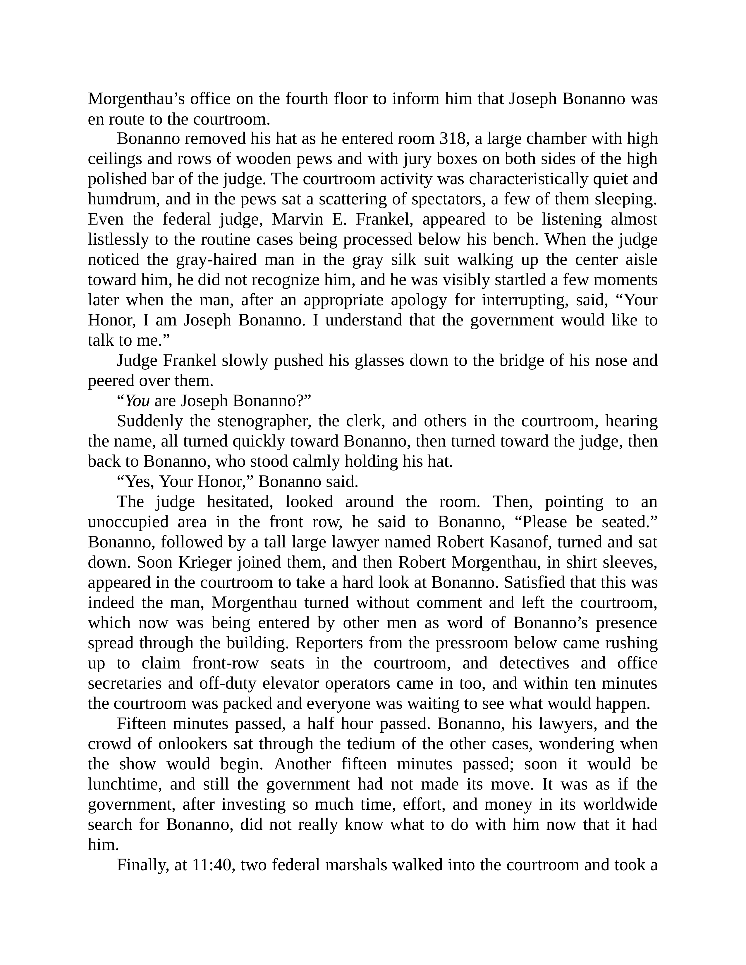Journalist Gay Talese Honor Thy Father Biography — page 141