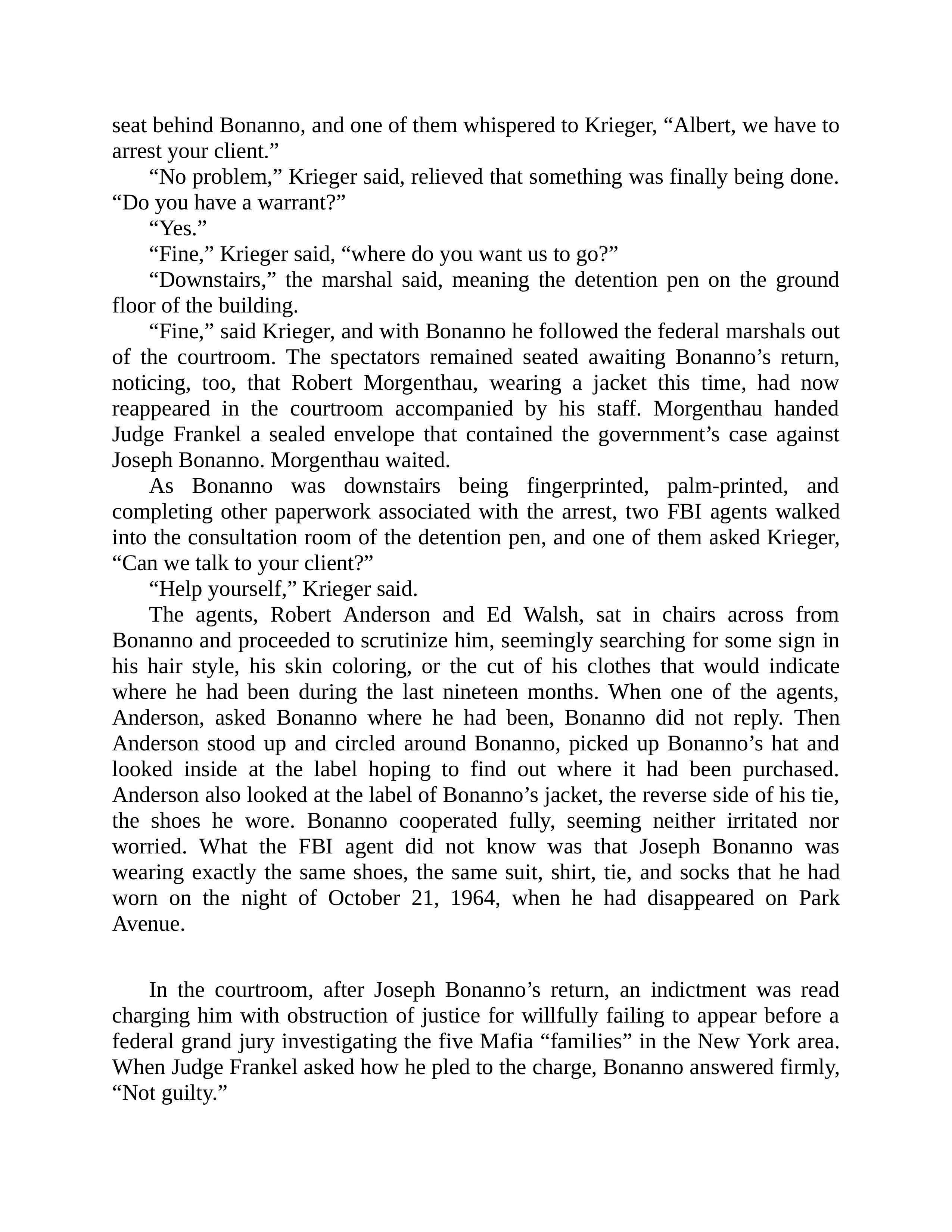 Journalist Gay Talese Honor Thy Father Biography — page 142