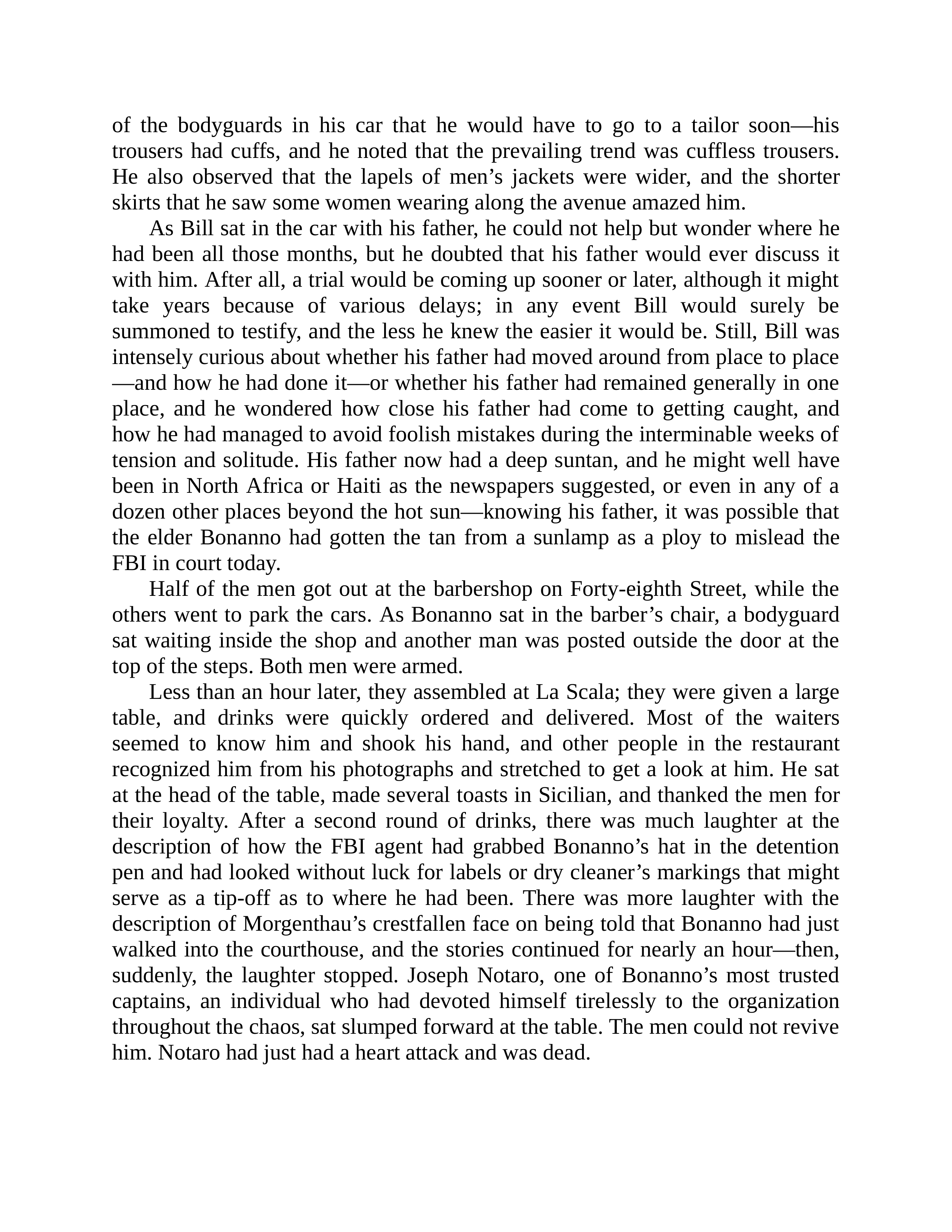 Journalist Gay Talese Honor Thy Father Biography — page 151