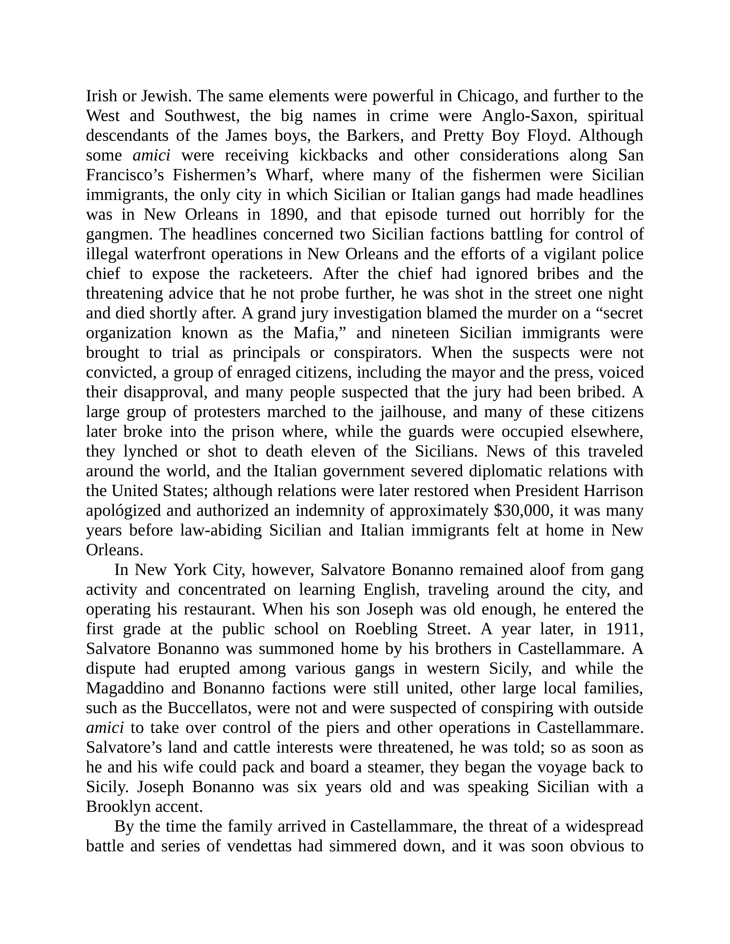 Journalist Gay Talese Honor Thy Father Biography — page 159