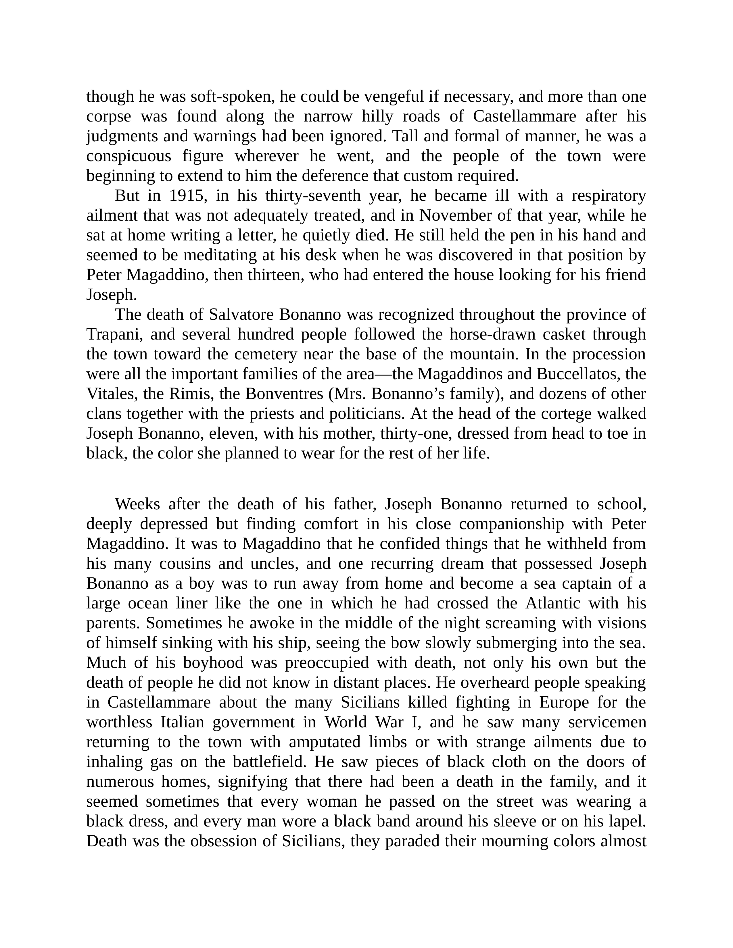 Journalist Gay Talese Honor Thy Father Biography — page 162