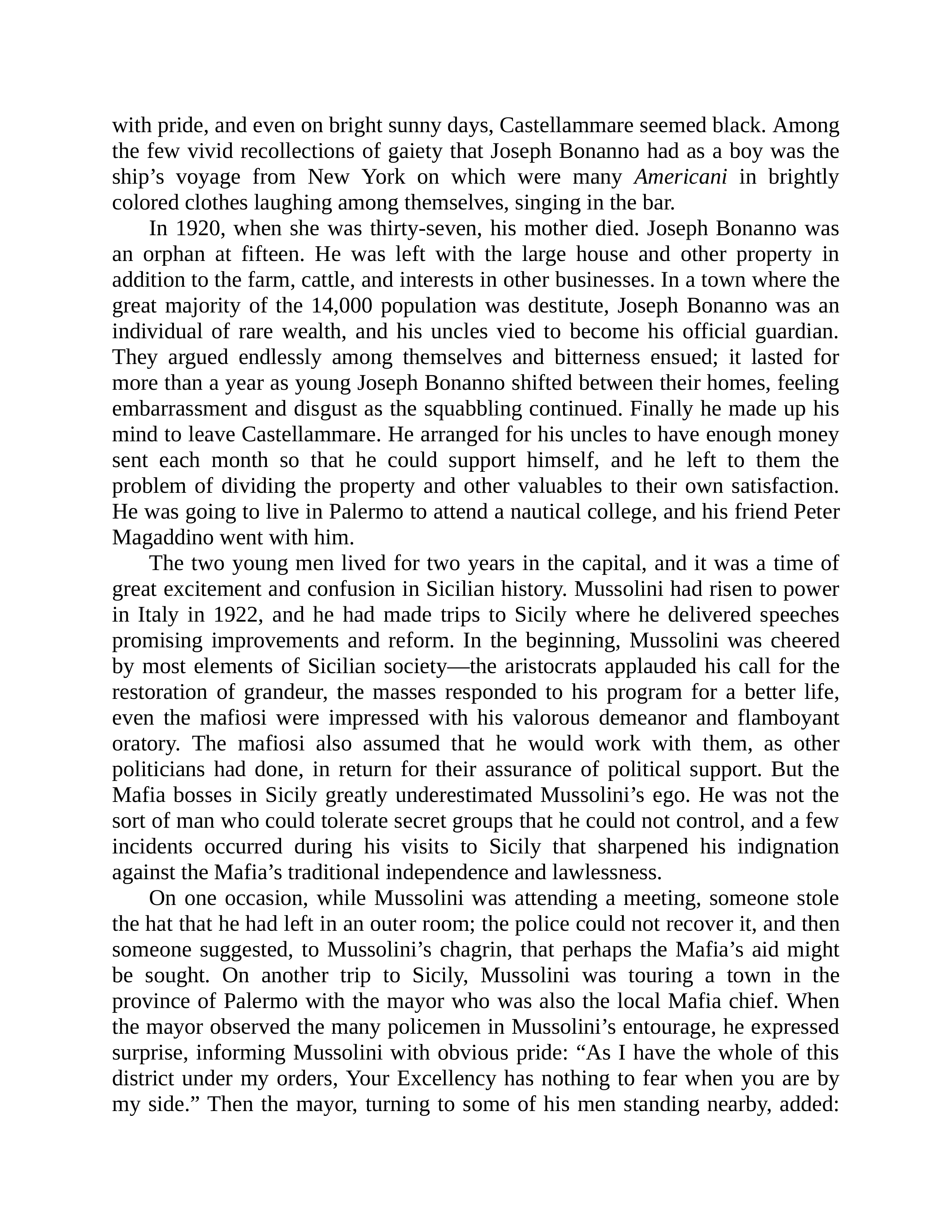 Journalist Gay Talese Honor Thy Father Biography — page 163