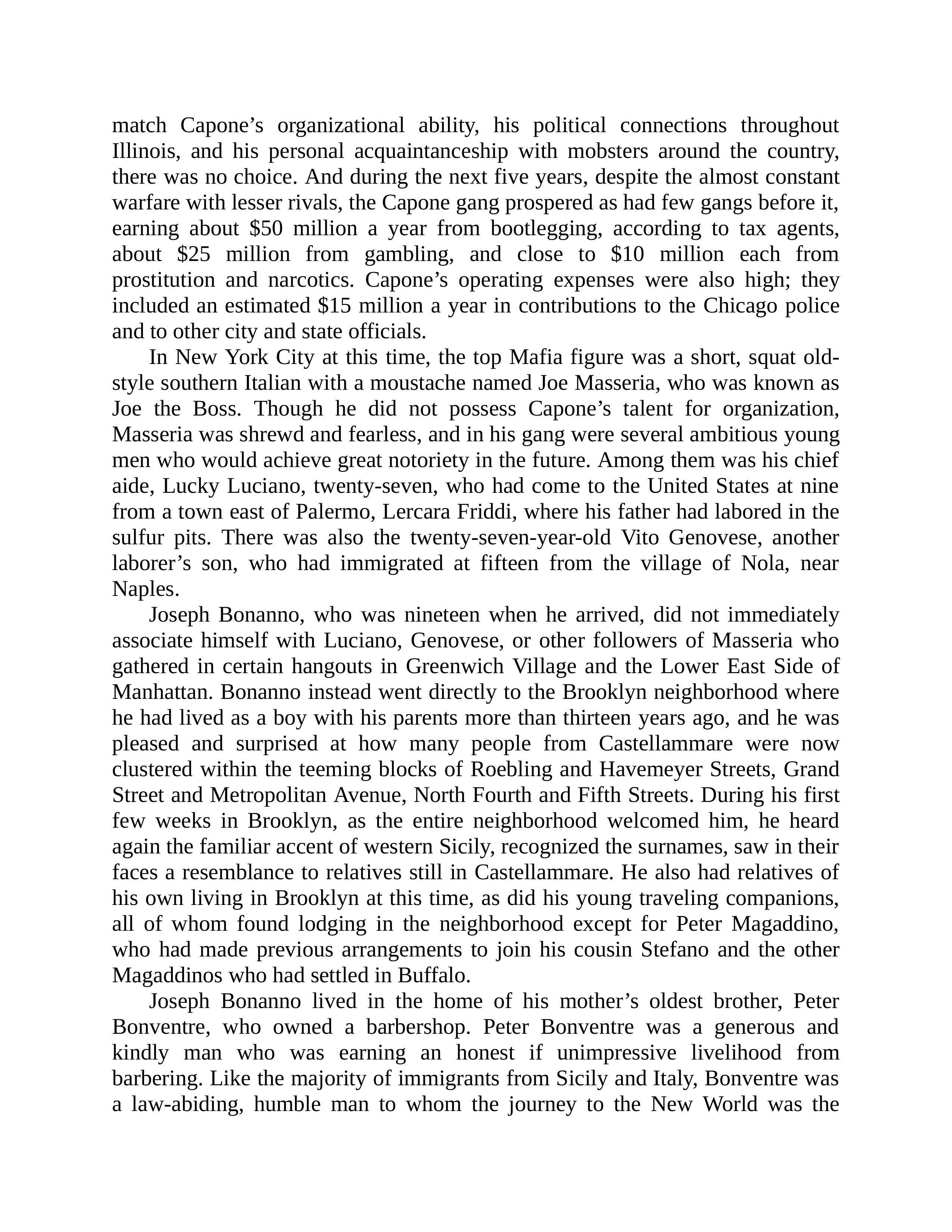 Journalist Gay Talese Honor Thy Father Biography — page 166