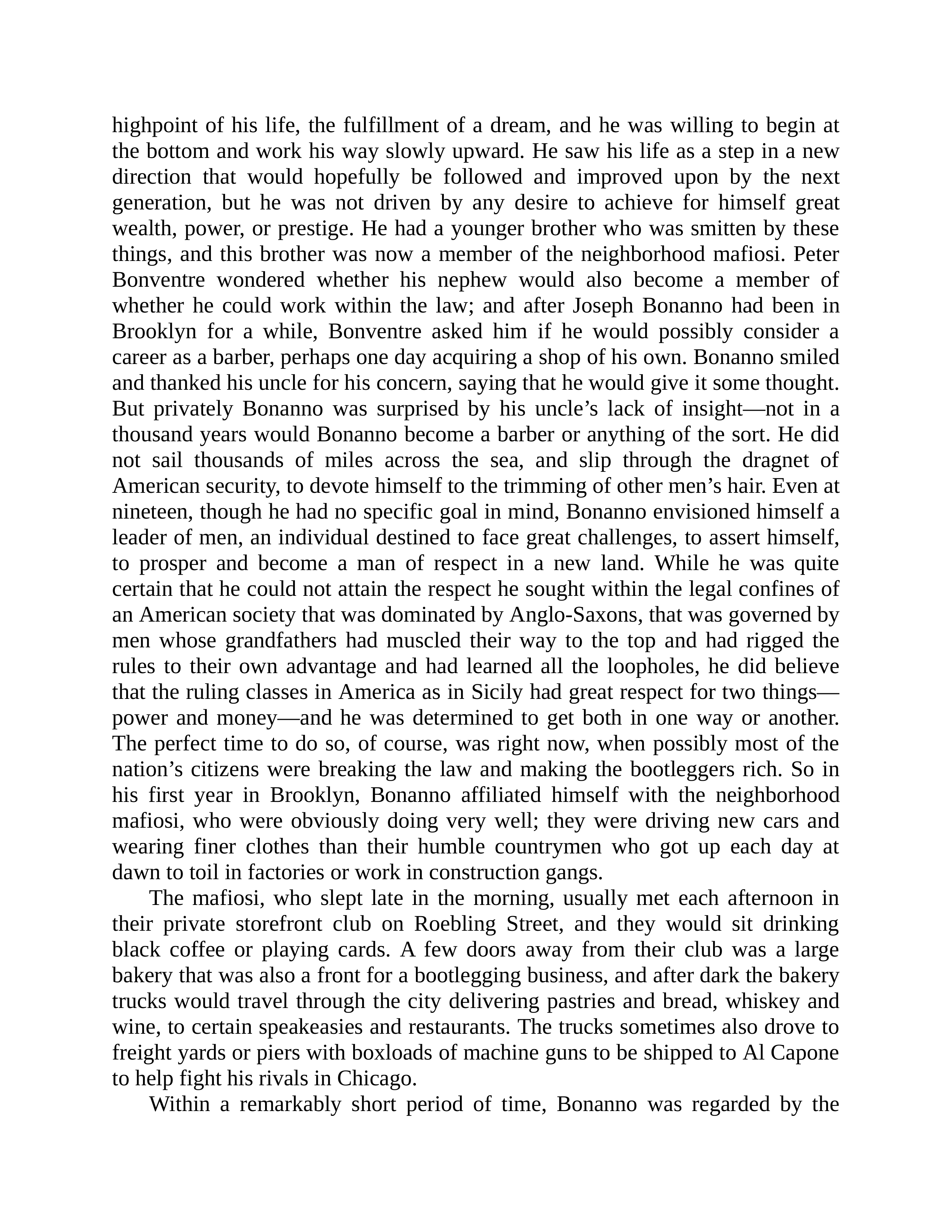 Journalist Gay Talese Honor Thy Father Biography — page 167