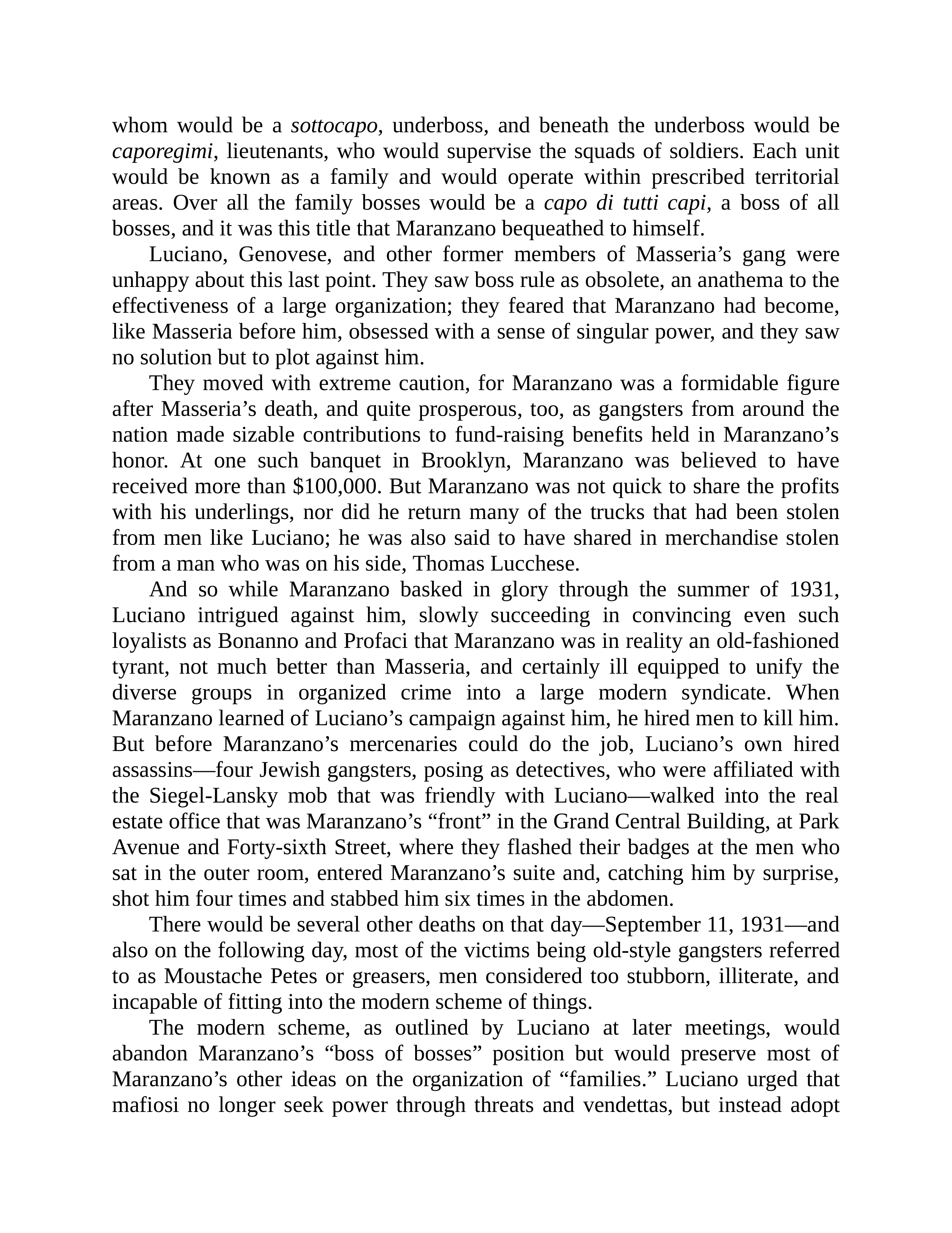 Journalist Gay Talese Honor Thy Father Biography — page 170