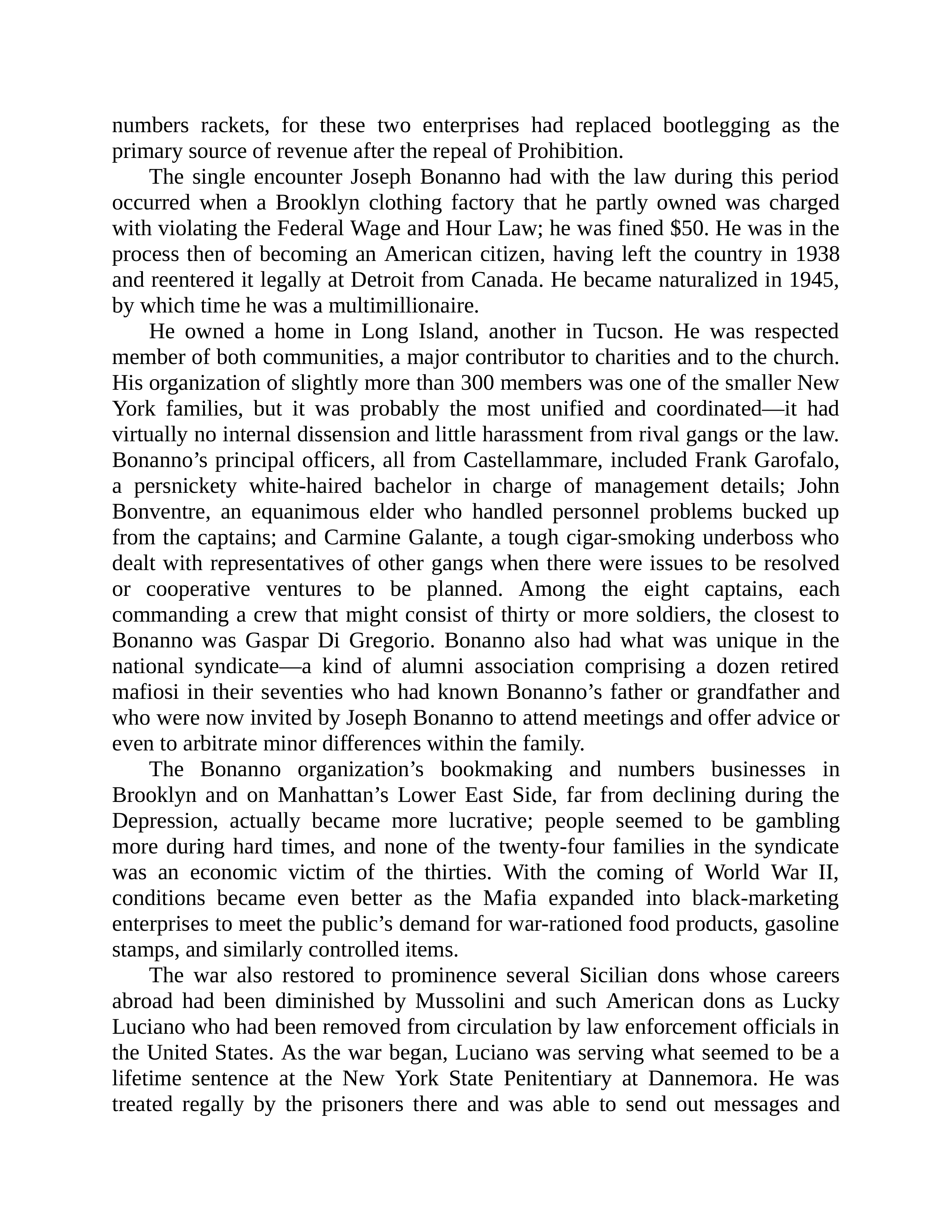 Journalist Gay Talese Honor Thy Father Biography — page 173