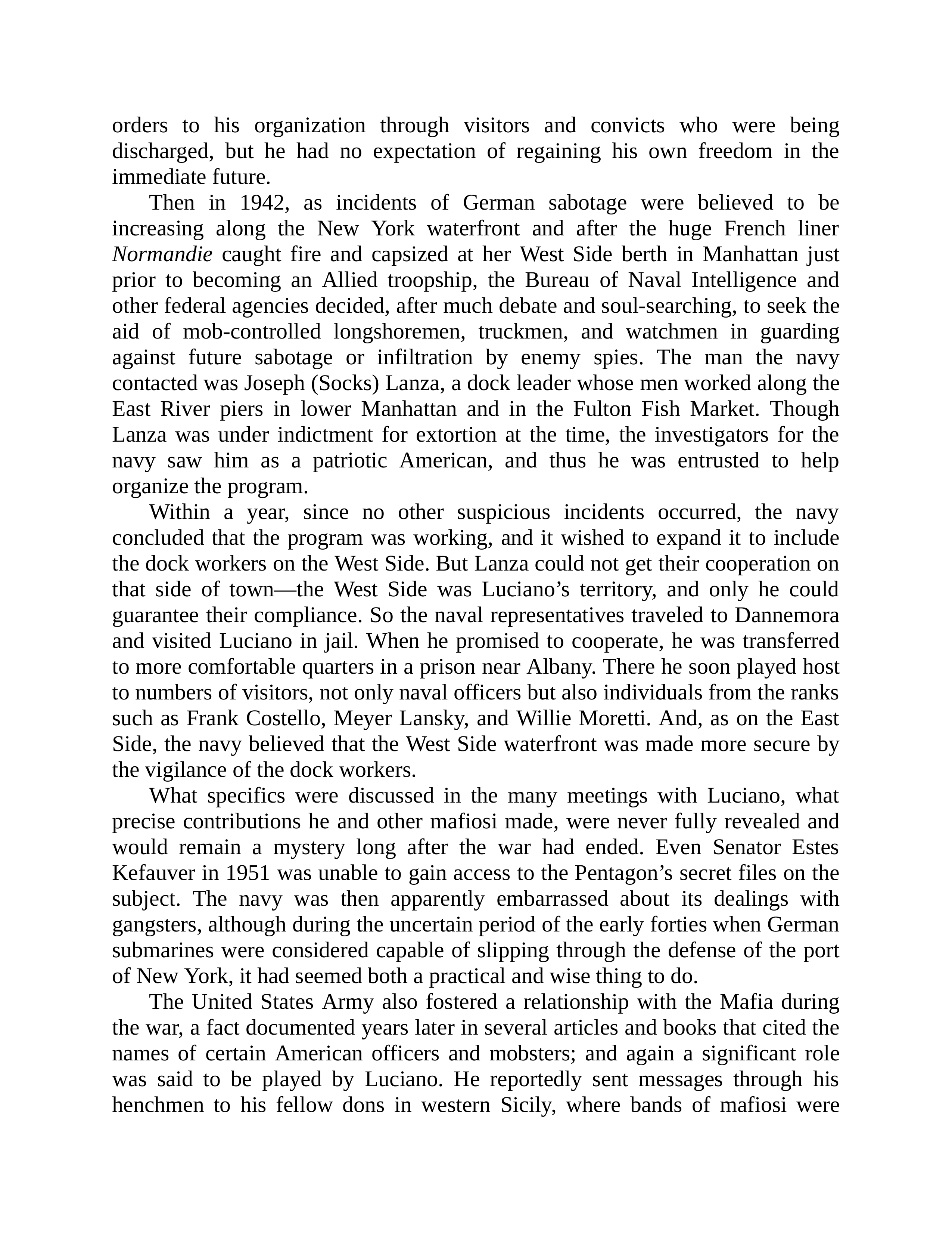 Journalist Gay Talese Honor Thy Father Biography — page 174