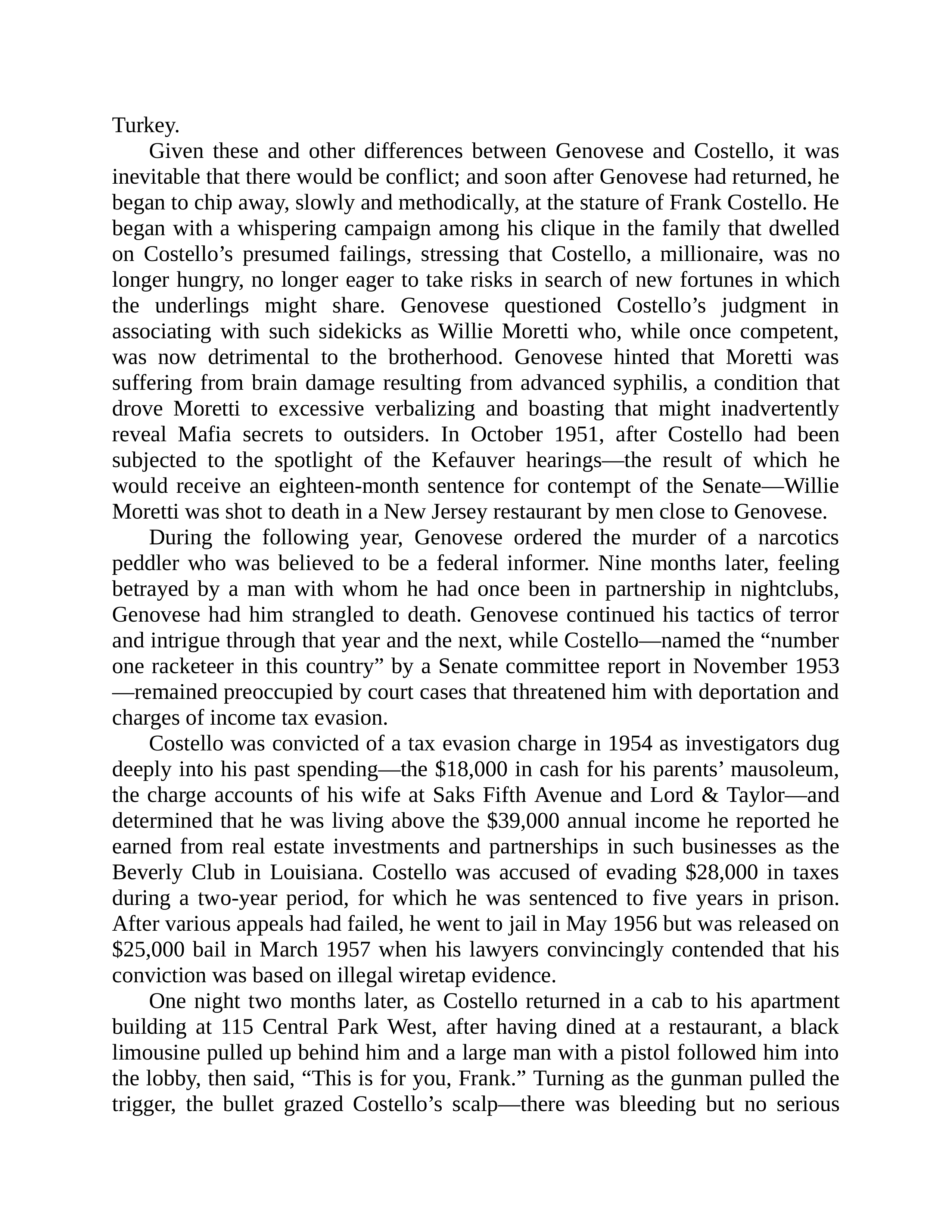 Journalist Gay Talese Honor Thy Father Biography — page 177
