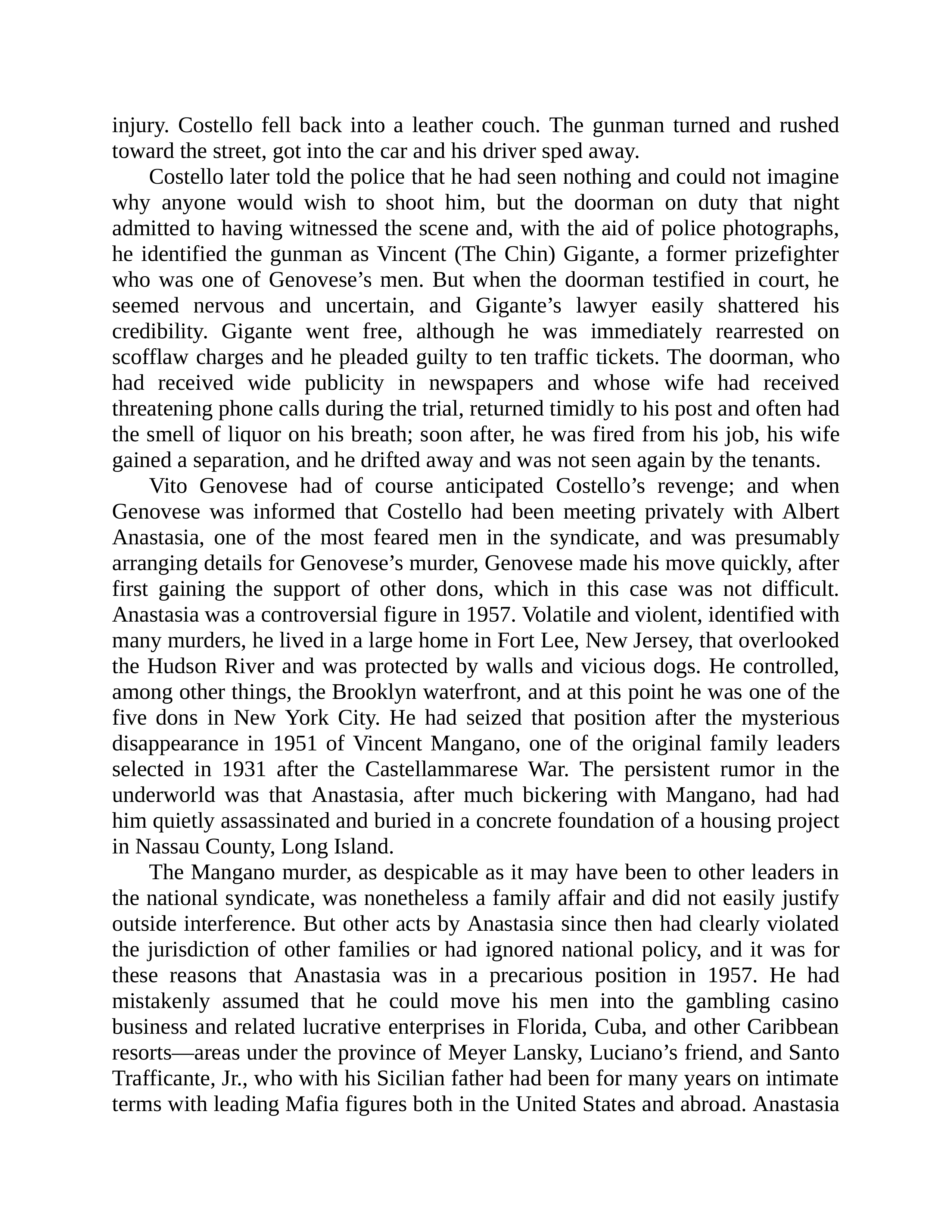 Journalist Gay Talese Honor Thy Father Biography — page 178