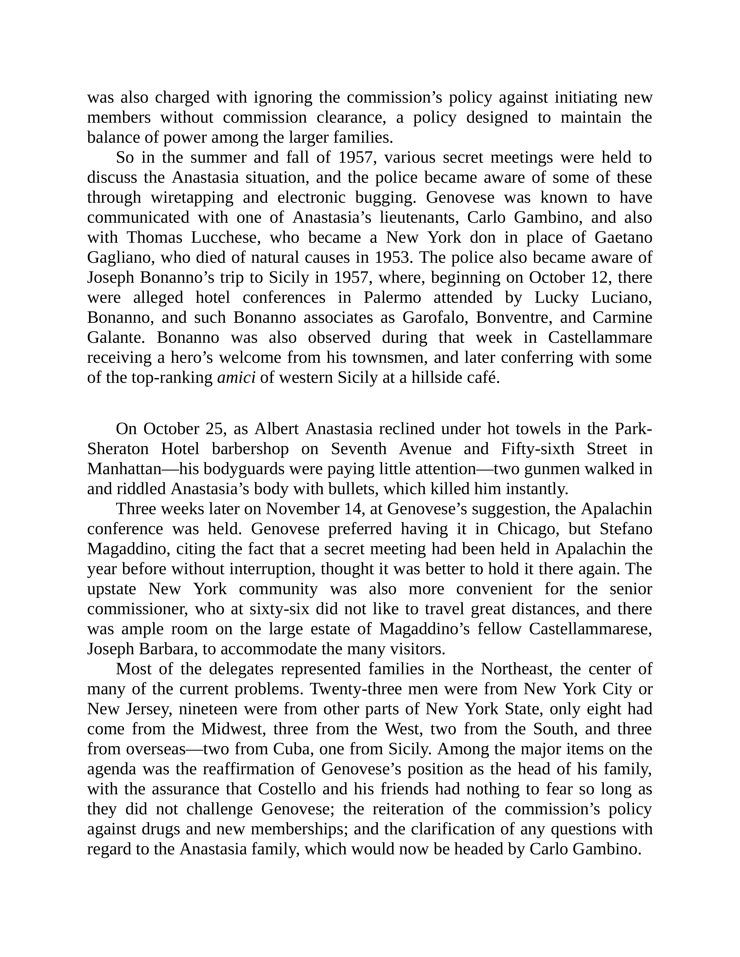 Journalist Gay Talese Honor Thy Father Biography — page 179